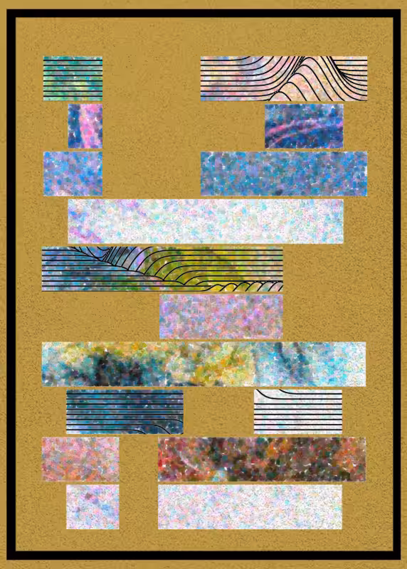 pointillism in lines  #46