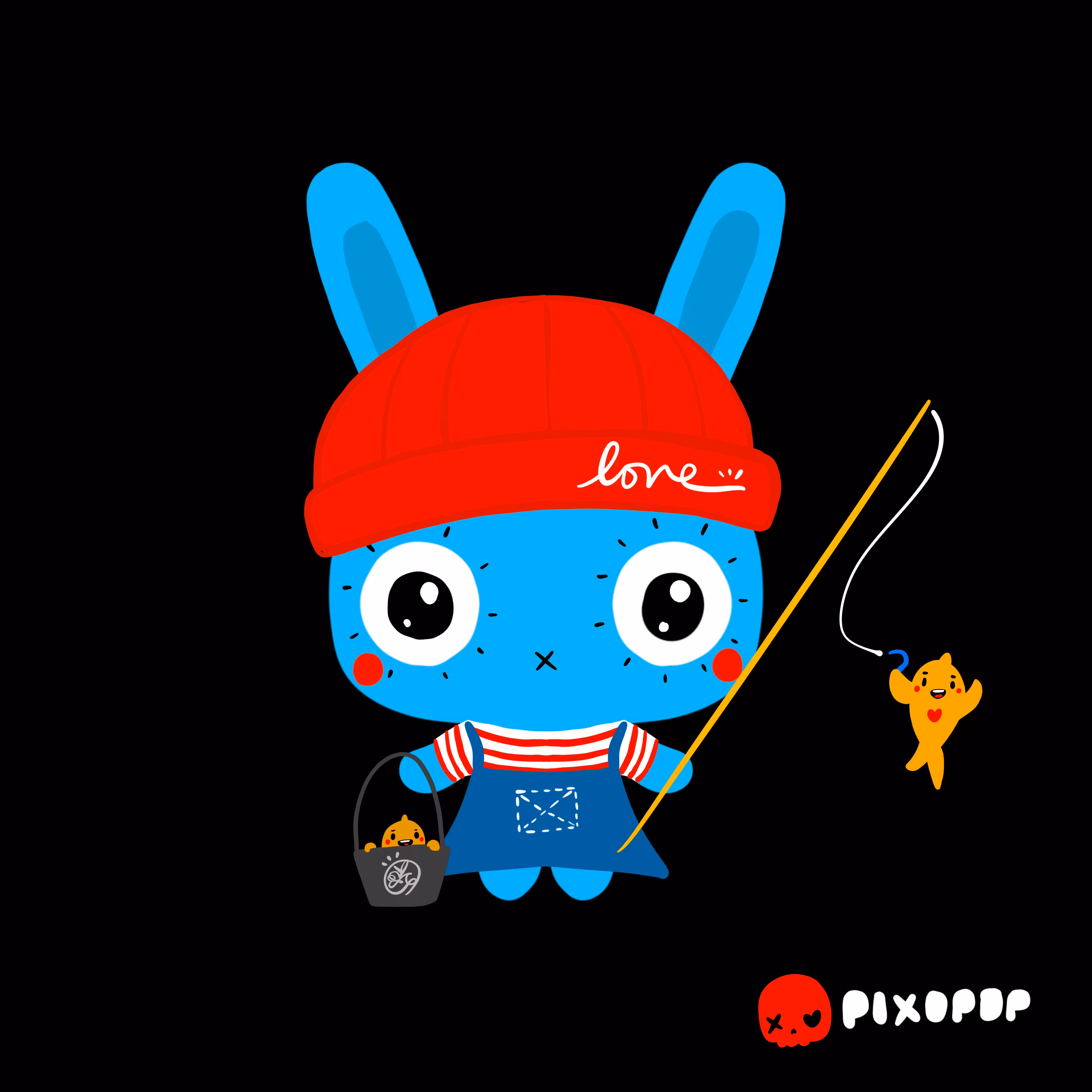 PIXOPOP CUTIES: Stich Bunny #134