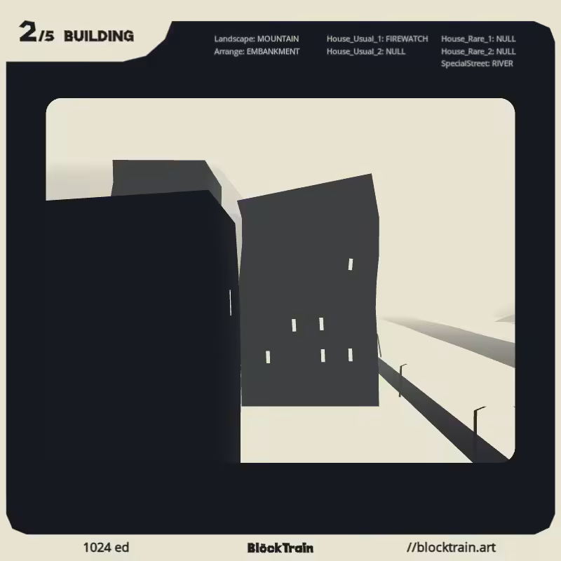 BlockTrain Building #131