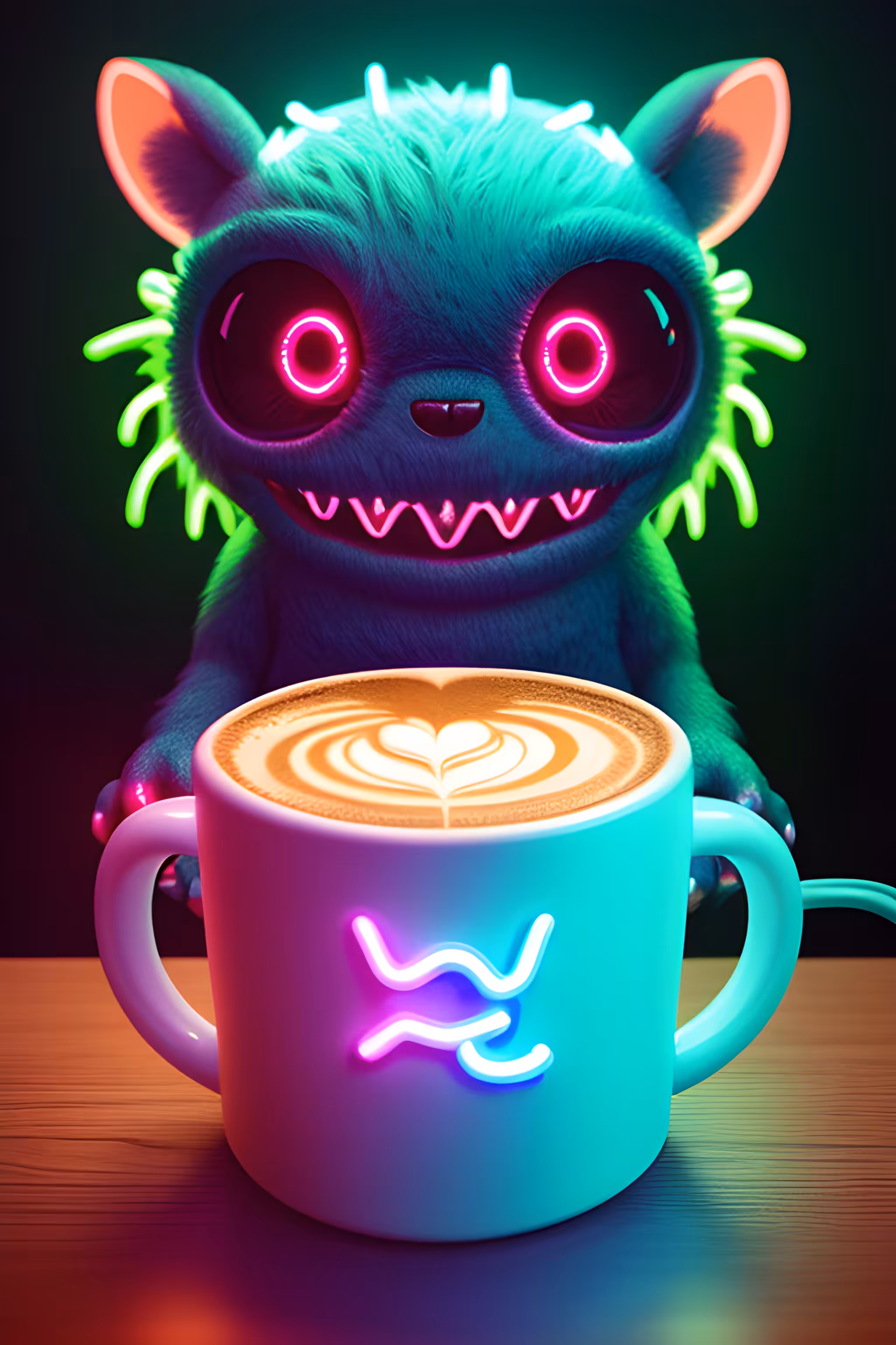 "Coffee Monster #5"