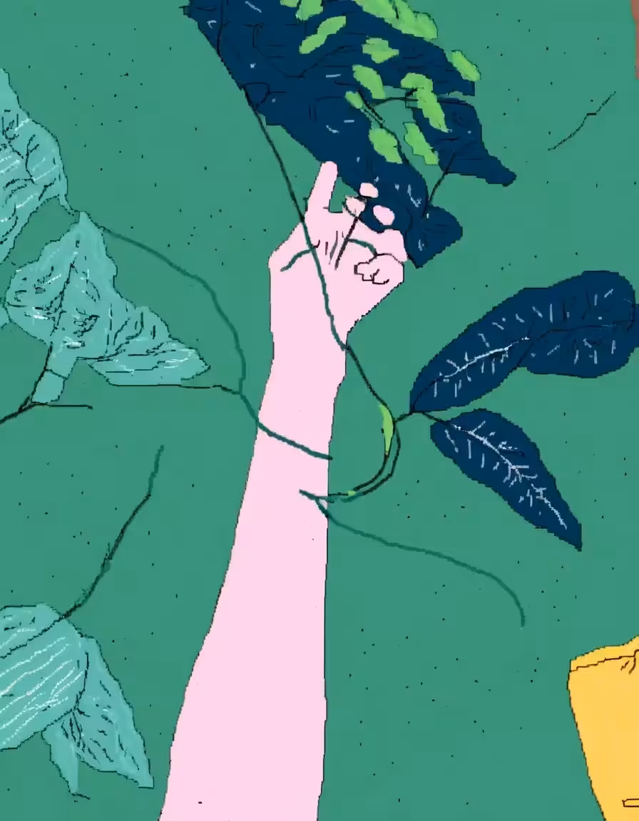 the deviates: Sra. Pulgar Verde, gardener