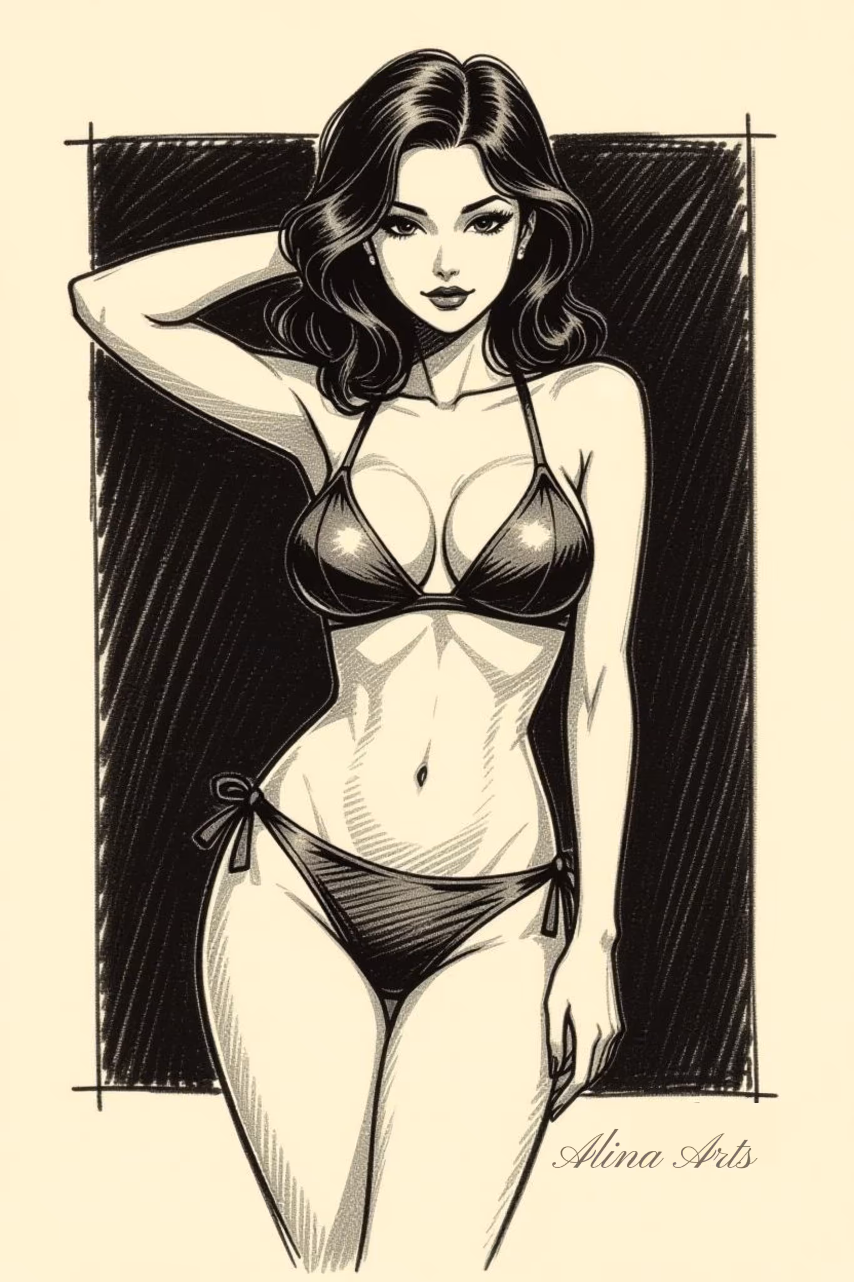 Monochrome Temptation