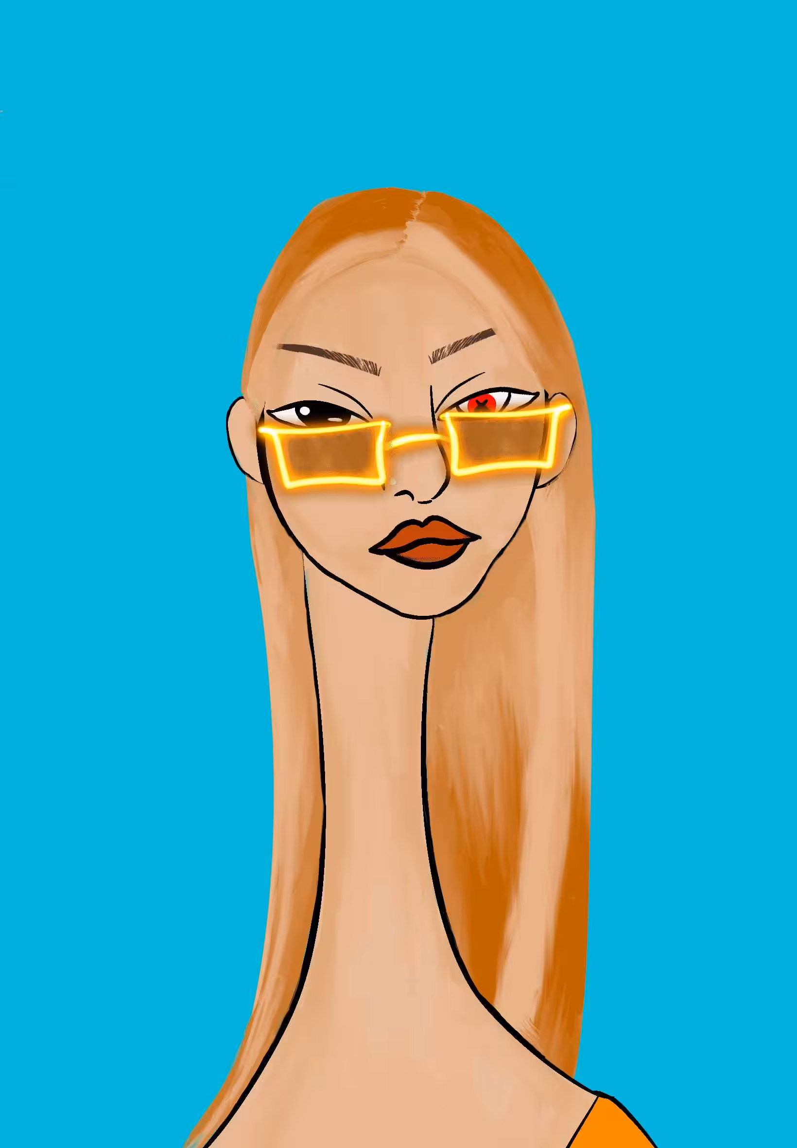 Long Neckie Ladies: Long Neckie Lady #137