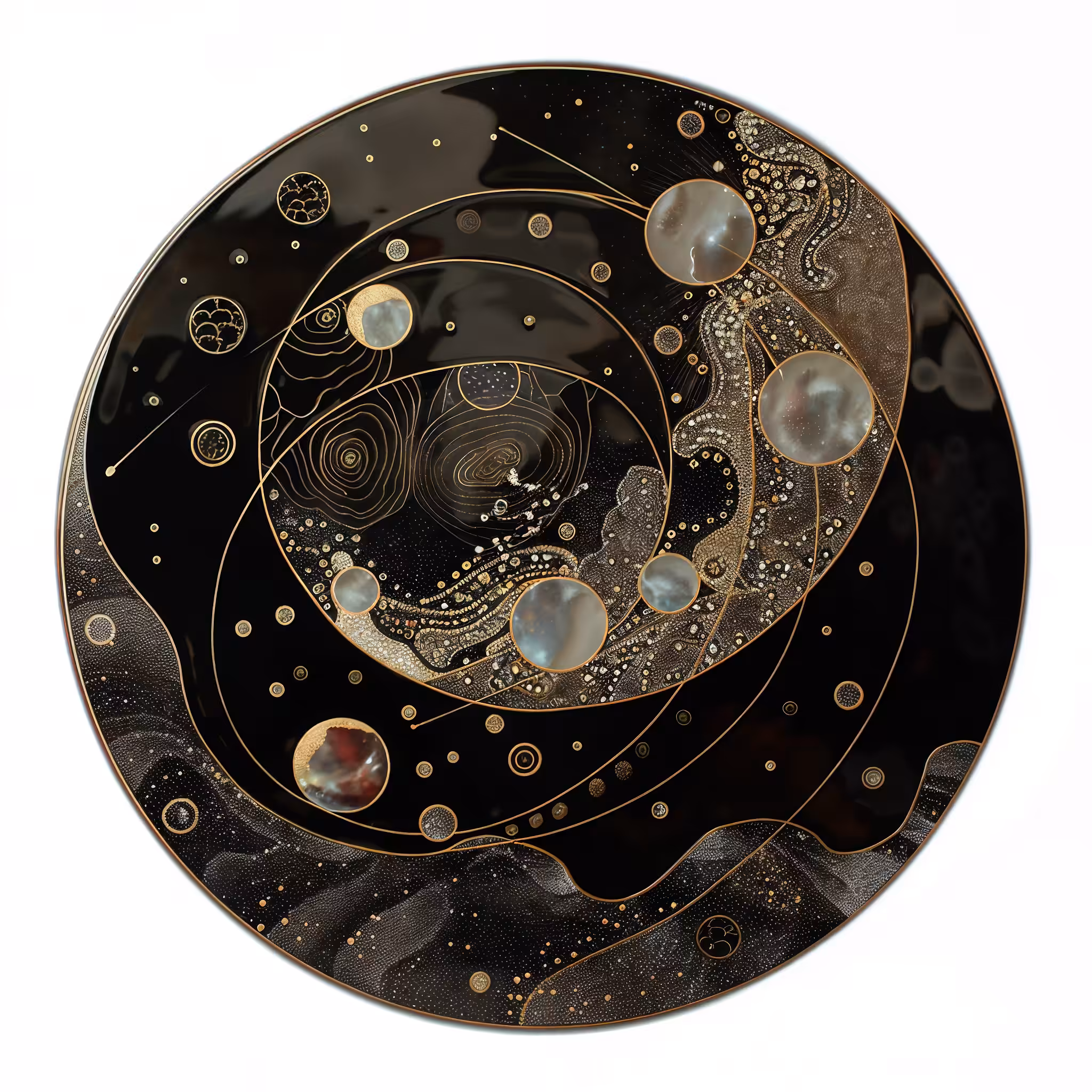 Oriental Circular Designs #09