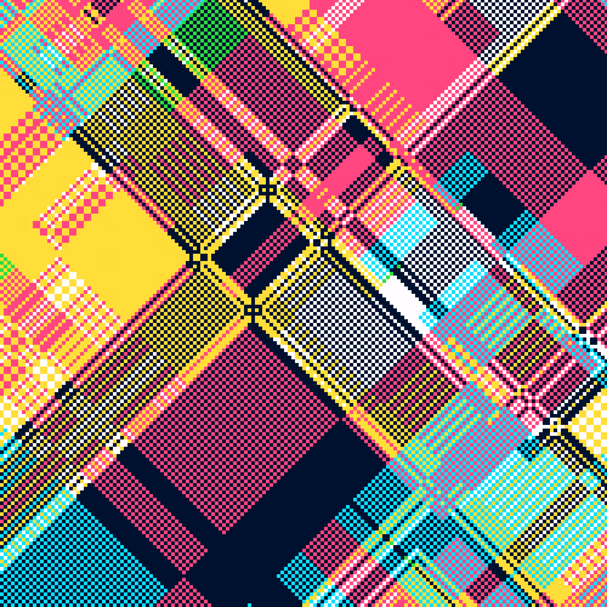 Rodeo posts: BPattern B001 (2x crop)
