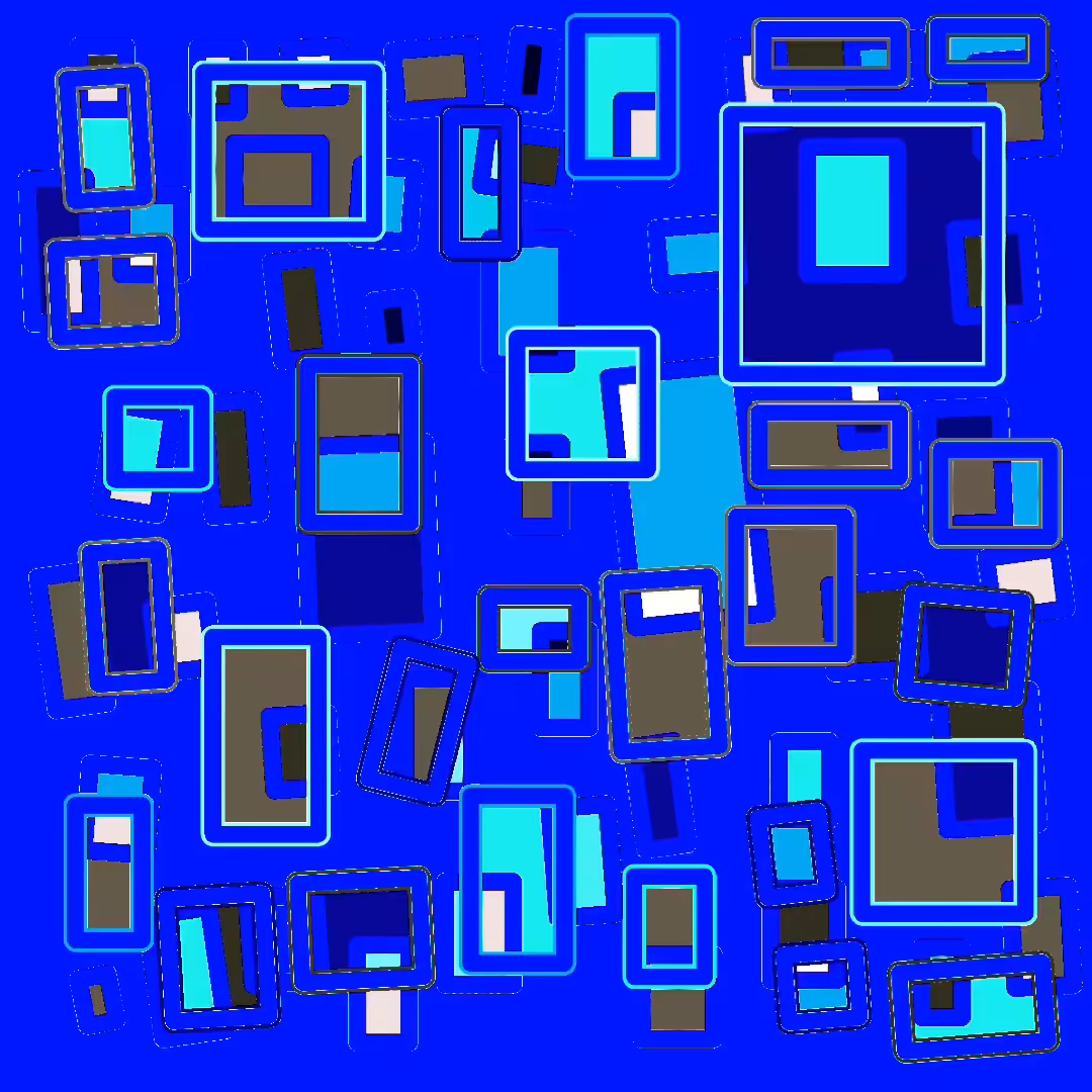 Blue Neon Lights