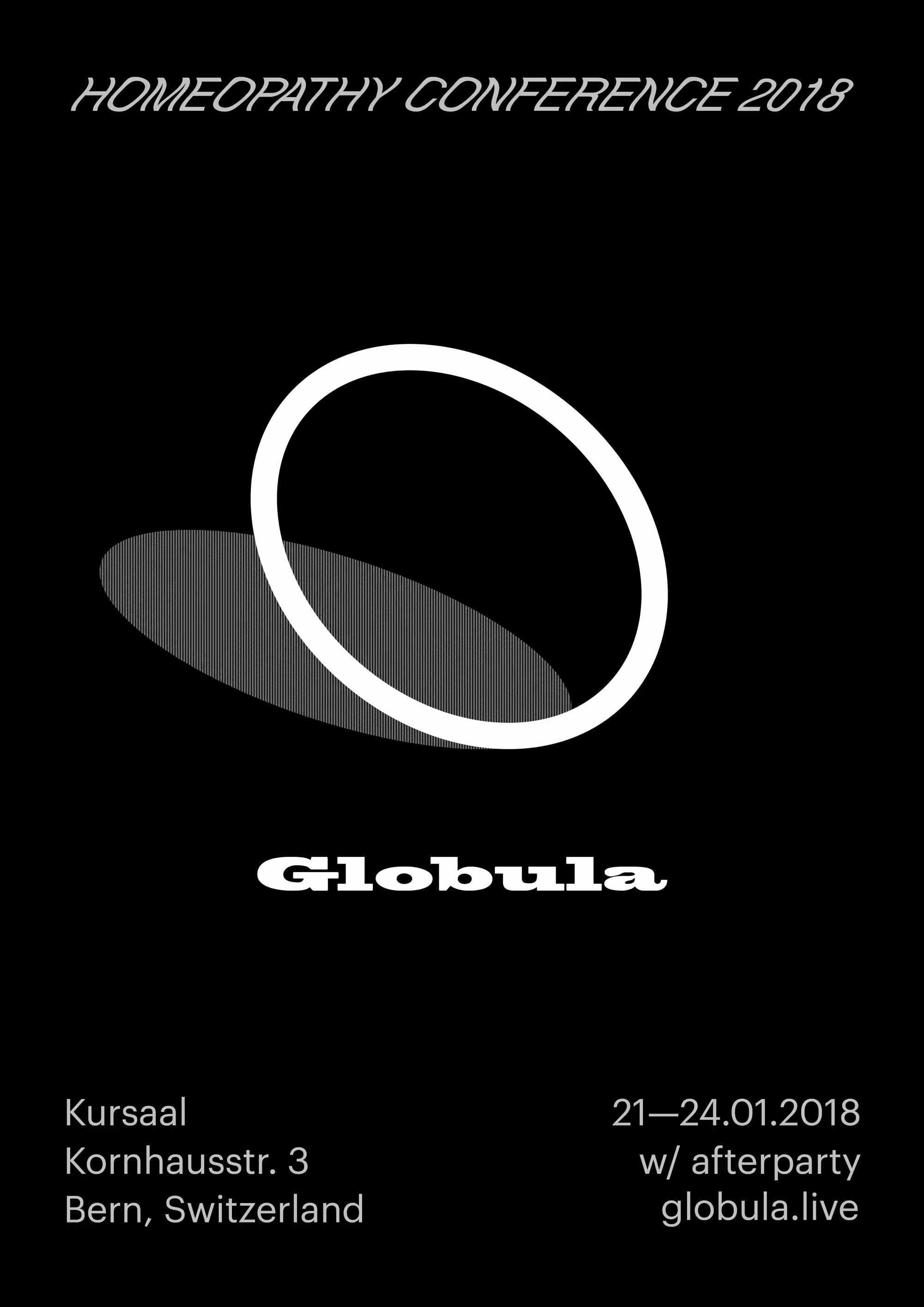 Globula. Homeopathy Conference 2018. Poster