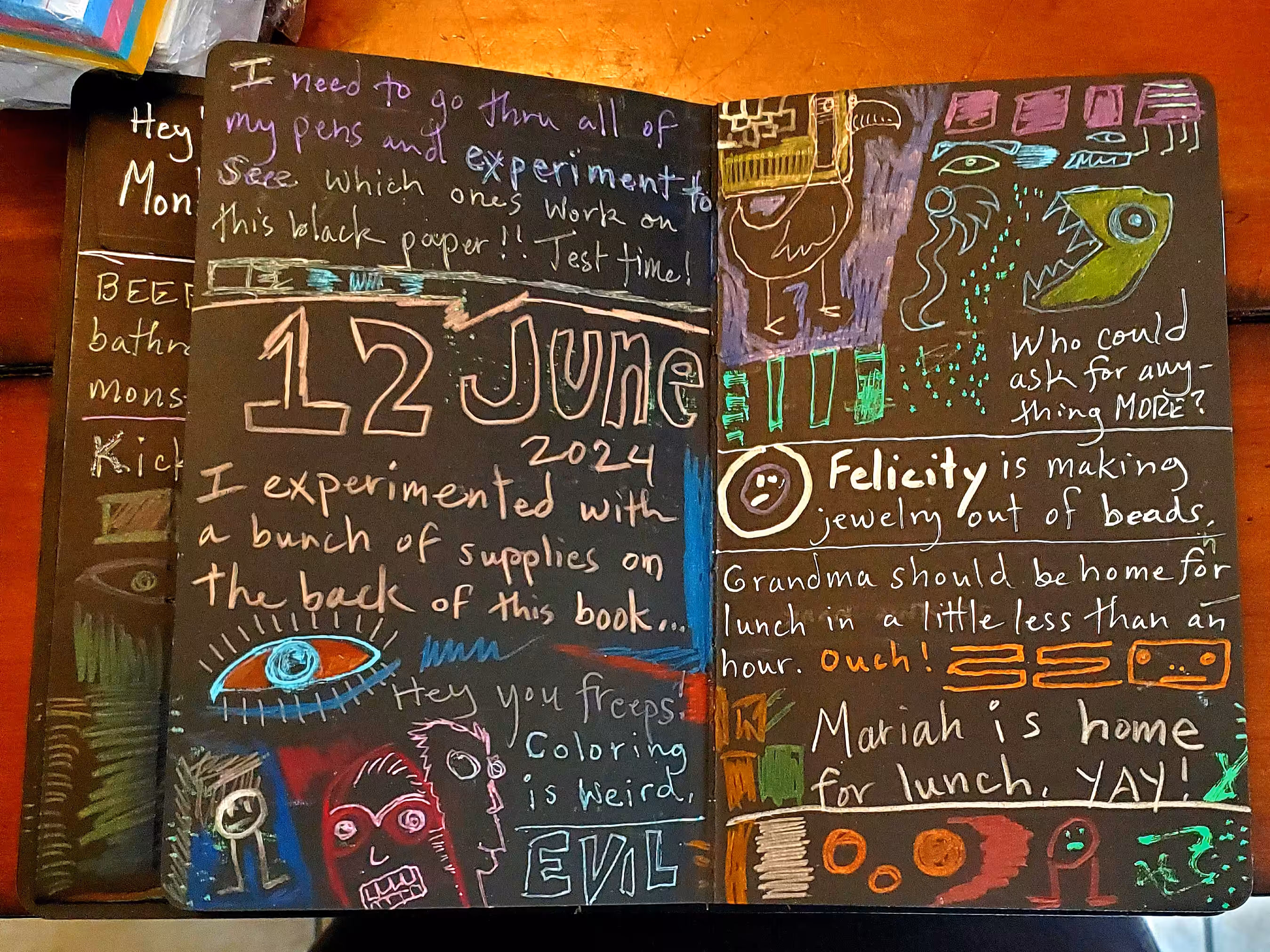 the dark journal