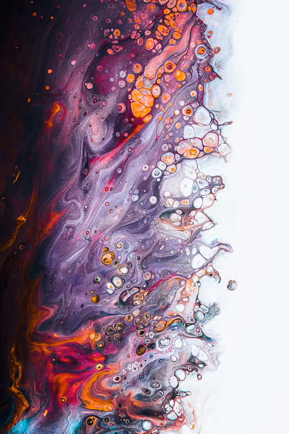 Color Fluid Painting