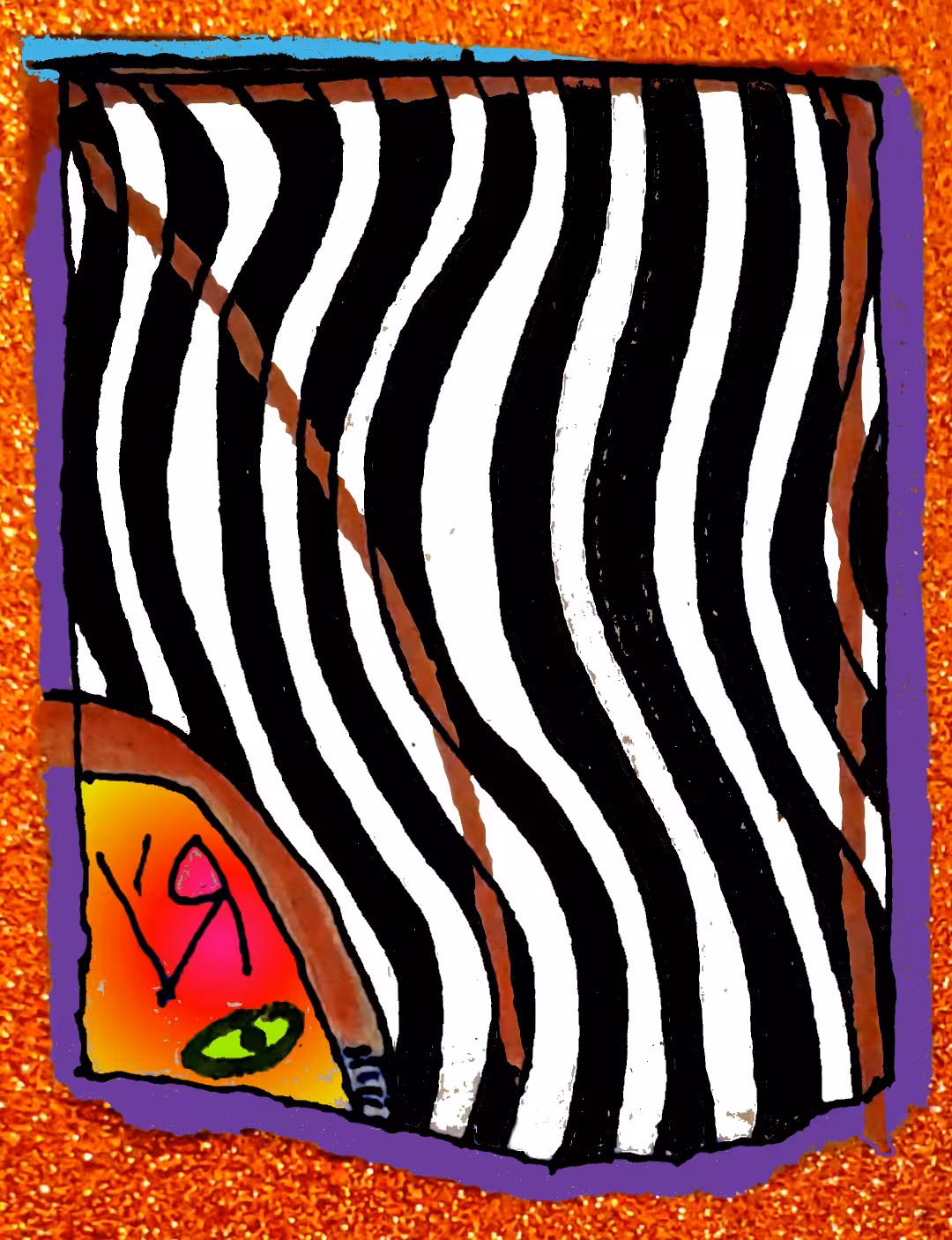 "Peeker" by Richard F. Yates (Holy Fool)