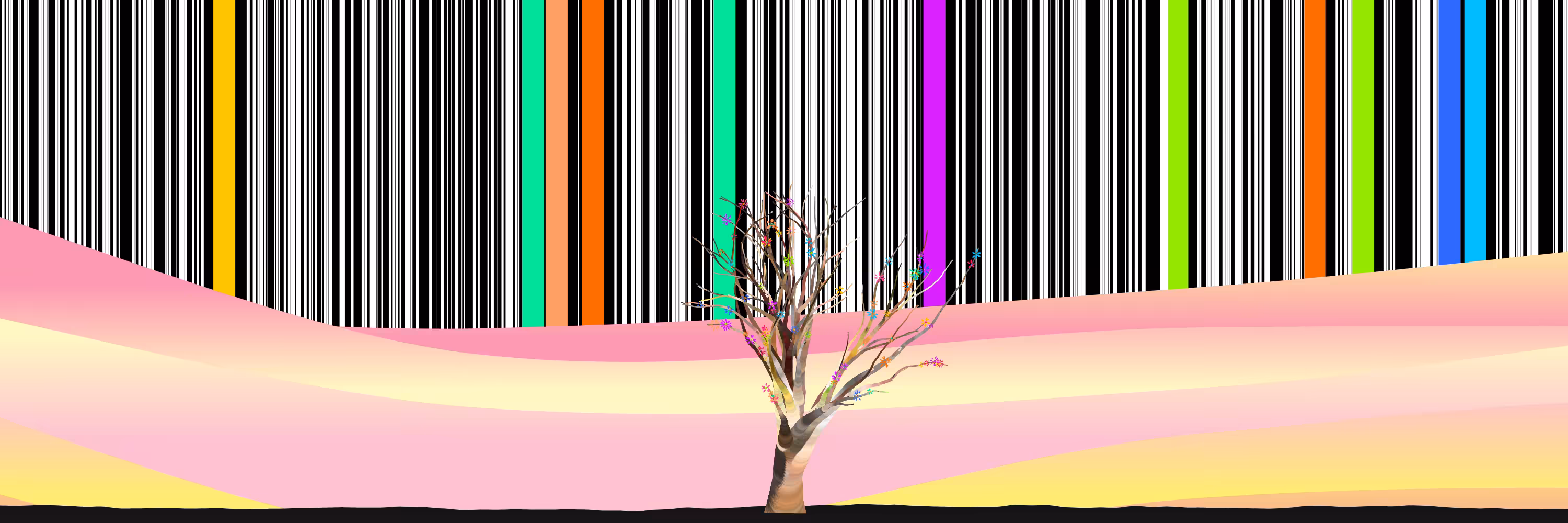 Coded Flowering Banner #017