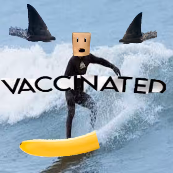 Bag Head Surfer