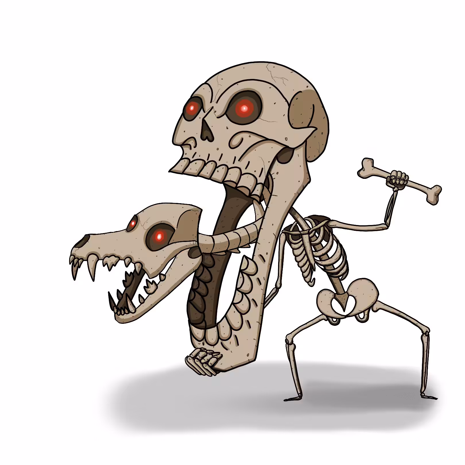  Pak-Mha Skeleton