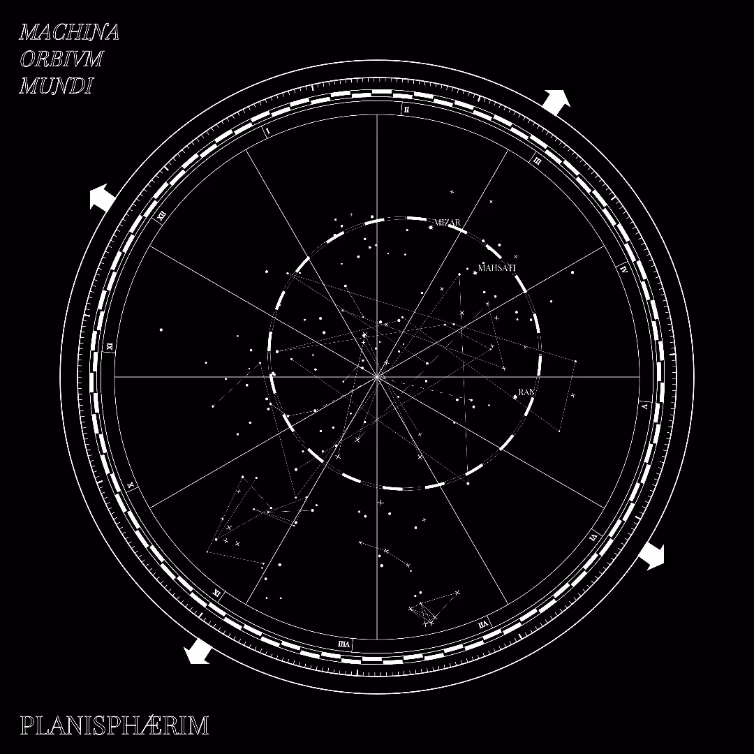 A Fictional Map Of Constellations #71