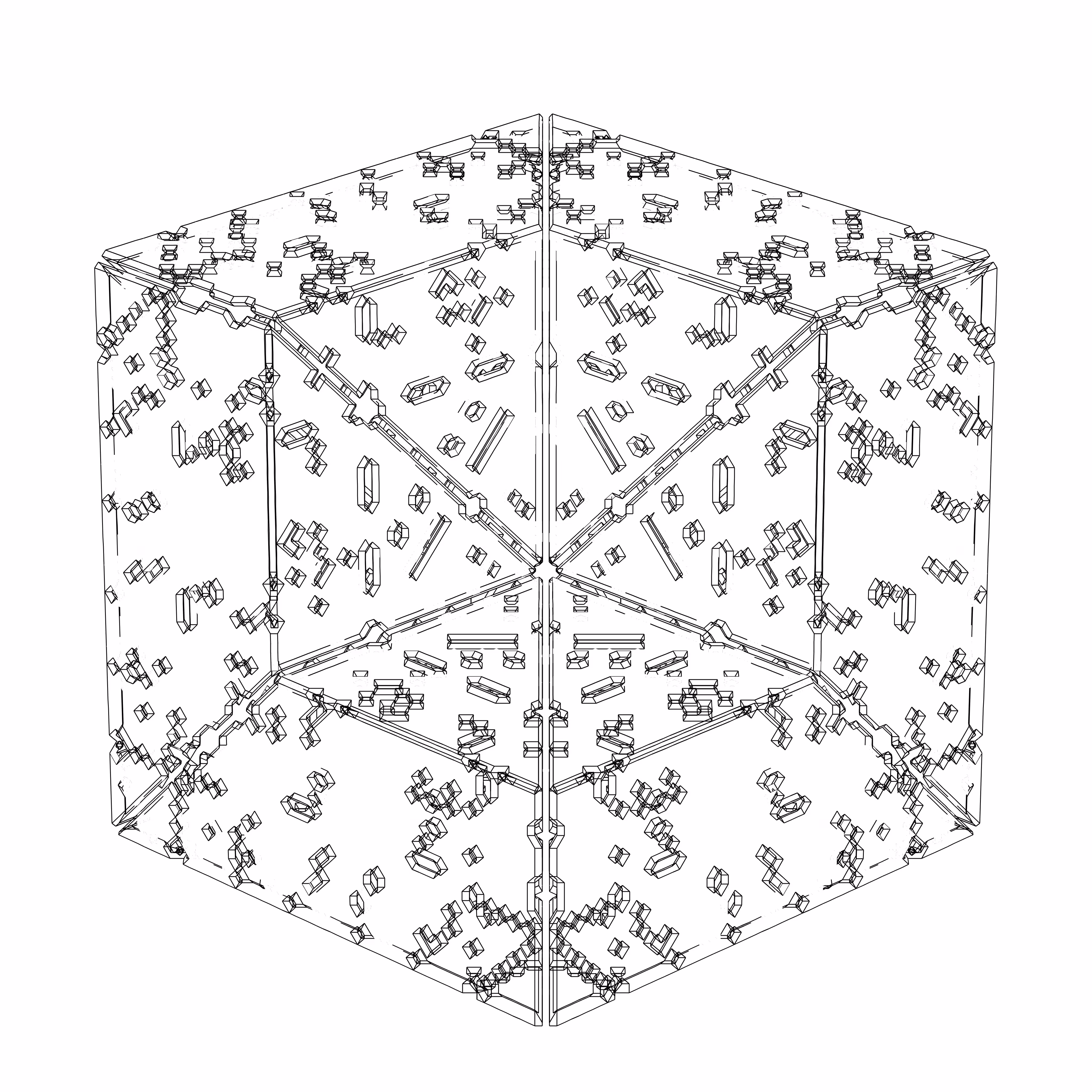 LL21 Alien Art Cube #710