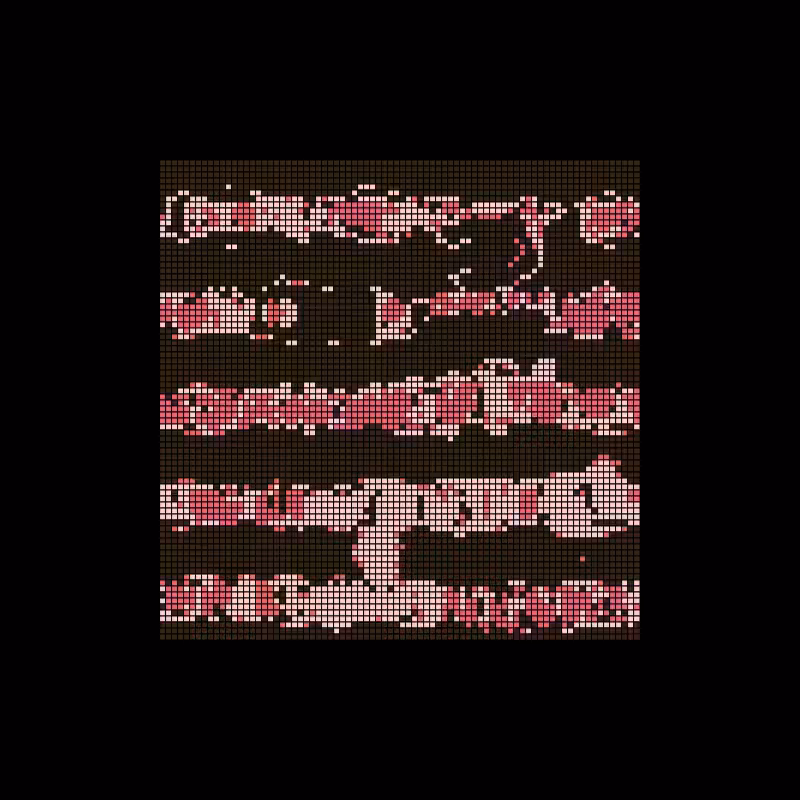 fractal memory cellular automata - FMCA #8