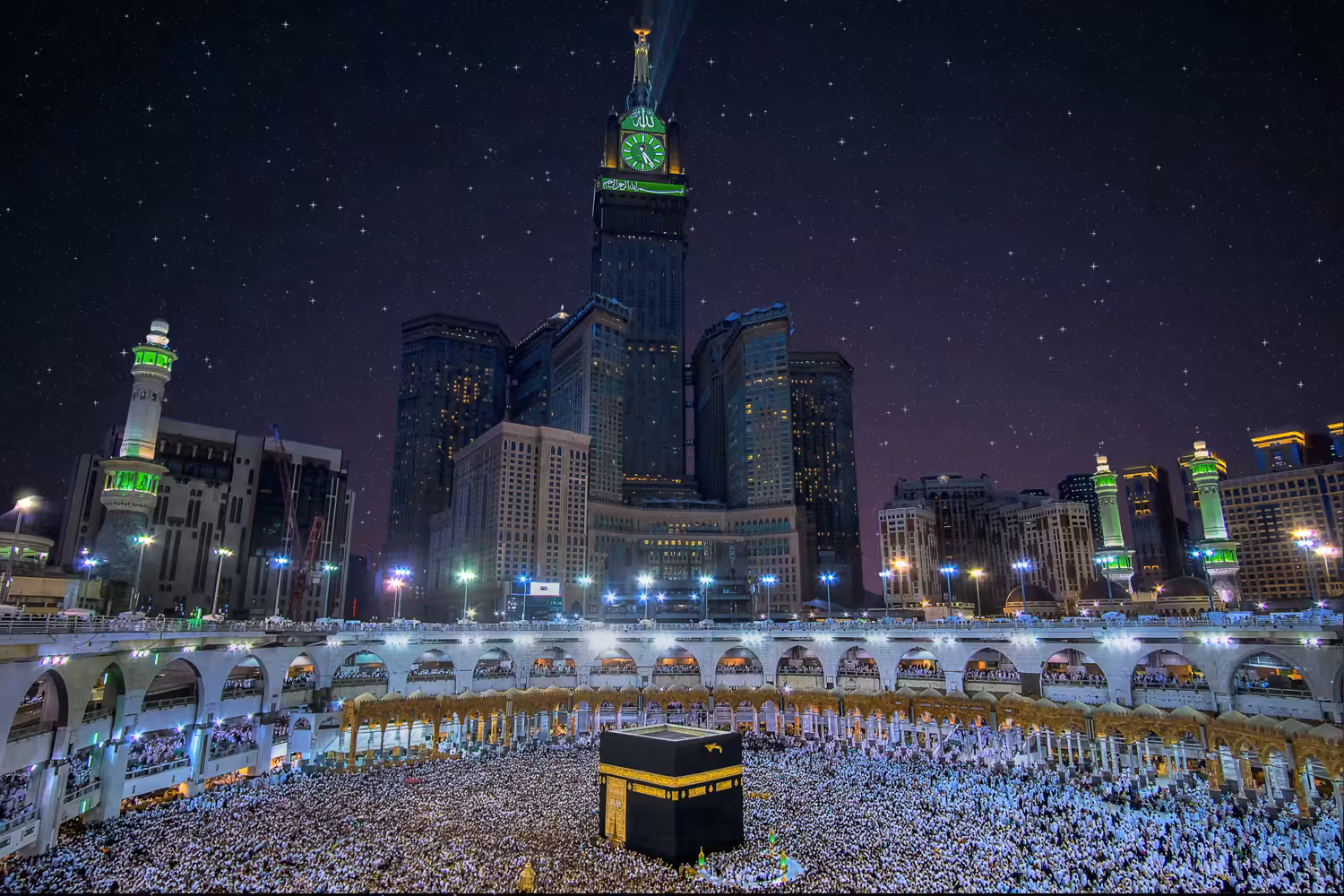 Al Masjid Al- Haram in Makkah (Mecca) Saudi Arabia