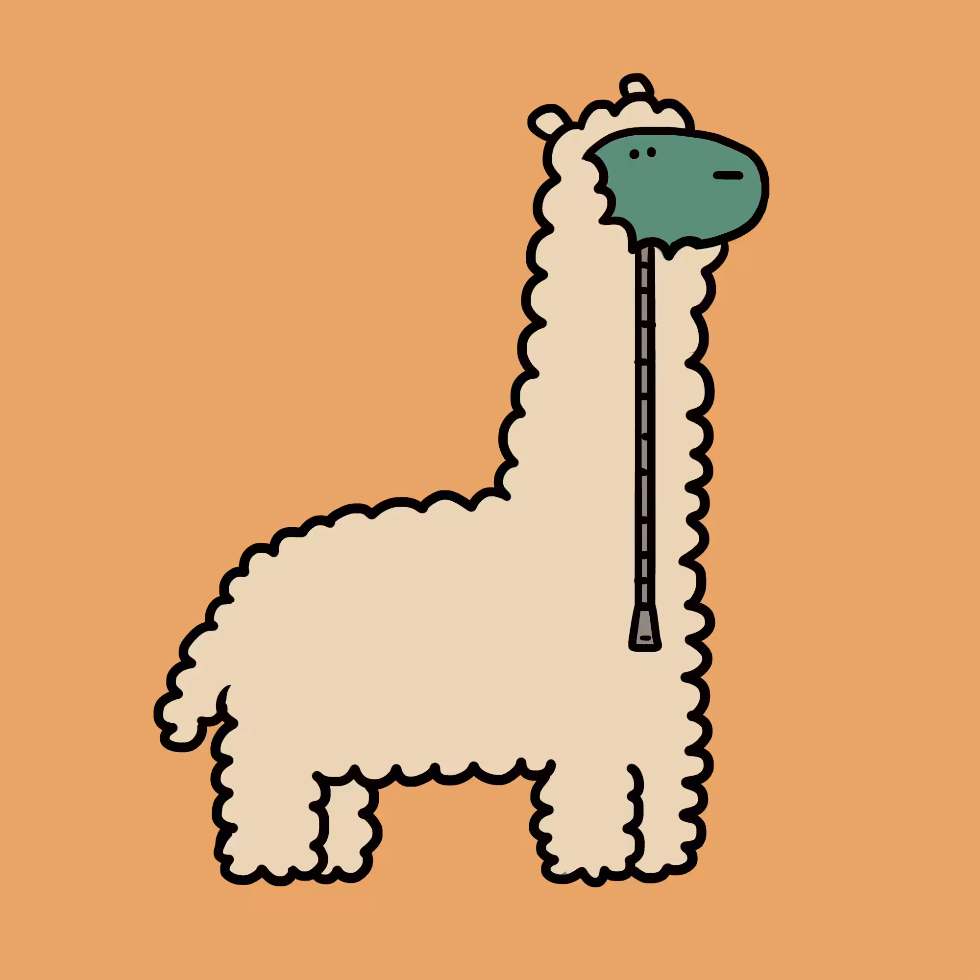 mypetdino - alpaca #10