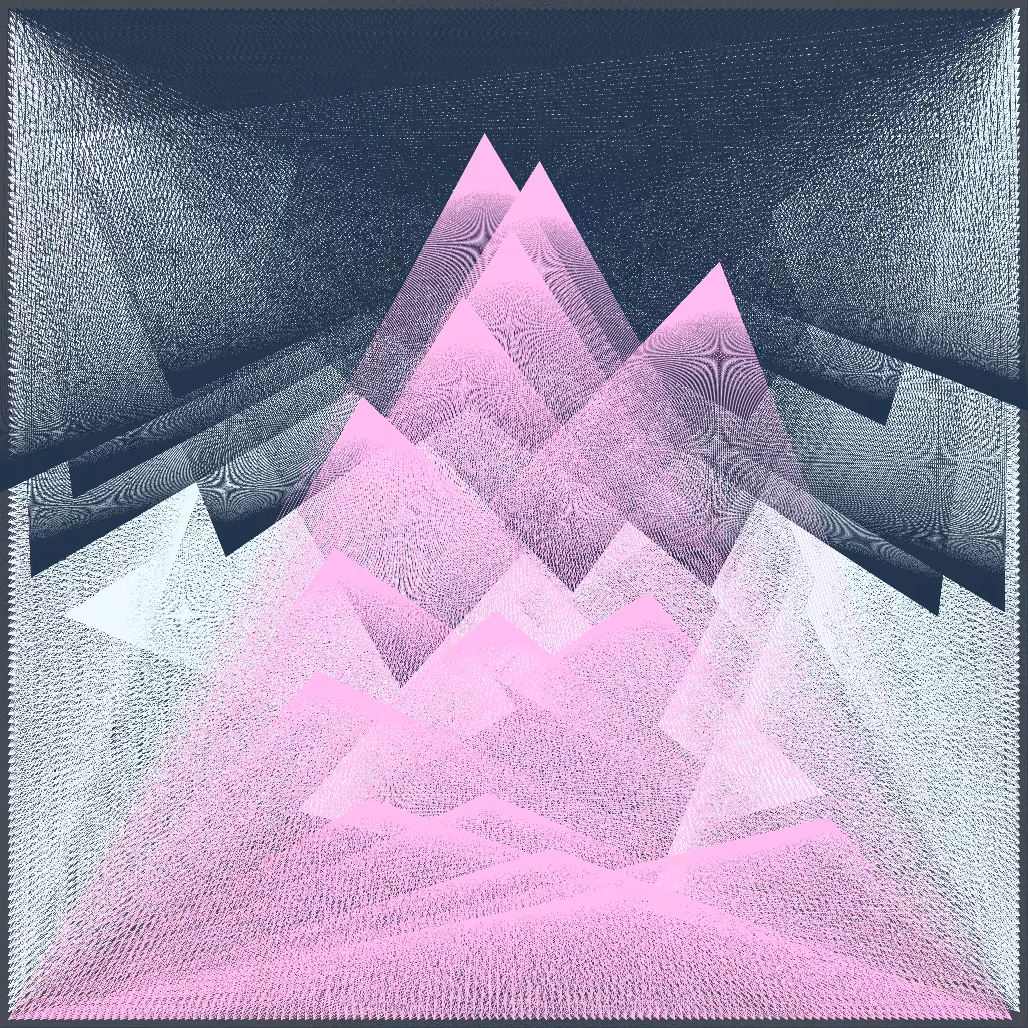 Threaded Peaks No. 1