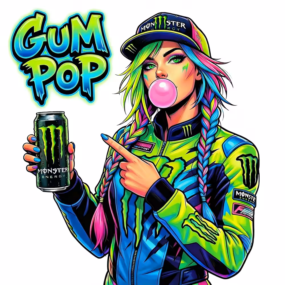 GUM POP - Sugar Rush Society: GUM POP 029 - Monster Energy Raver