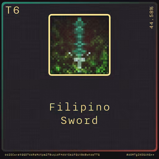 Gear for your quests - Sword #10