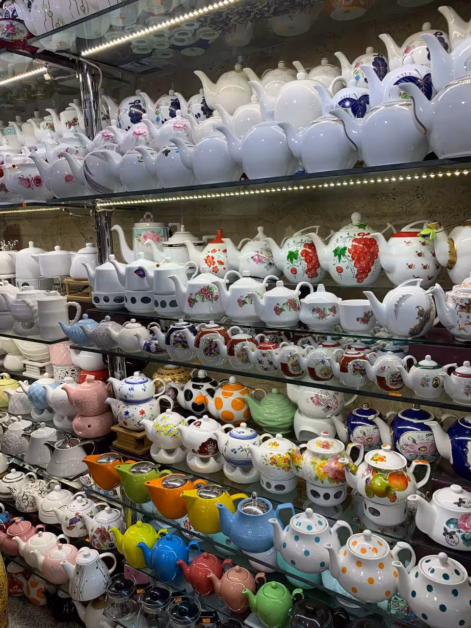 The moments: Teapot shop