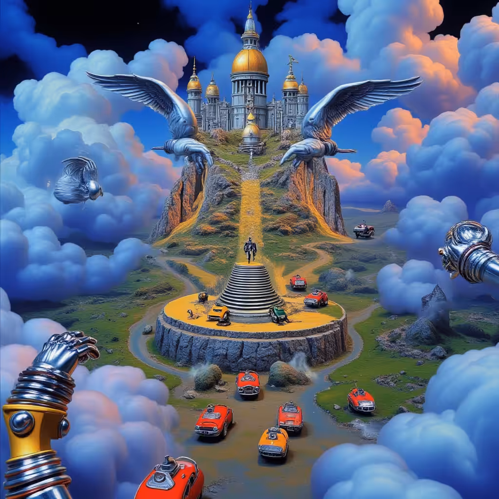 Rodeo posts: Magic city in the sky