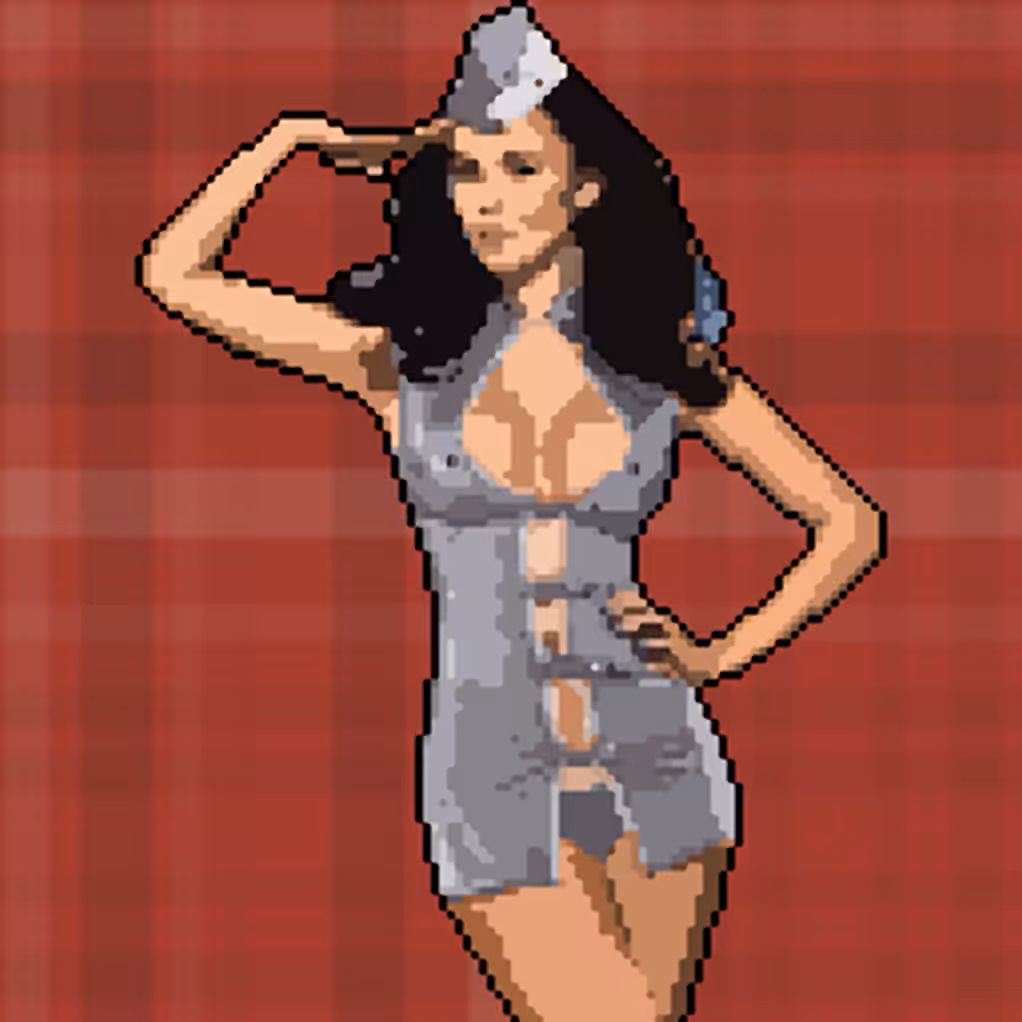 Jeanne #78 Pixel Girl