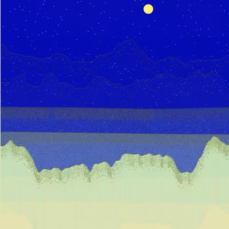 Glitched Mountains GT #222