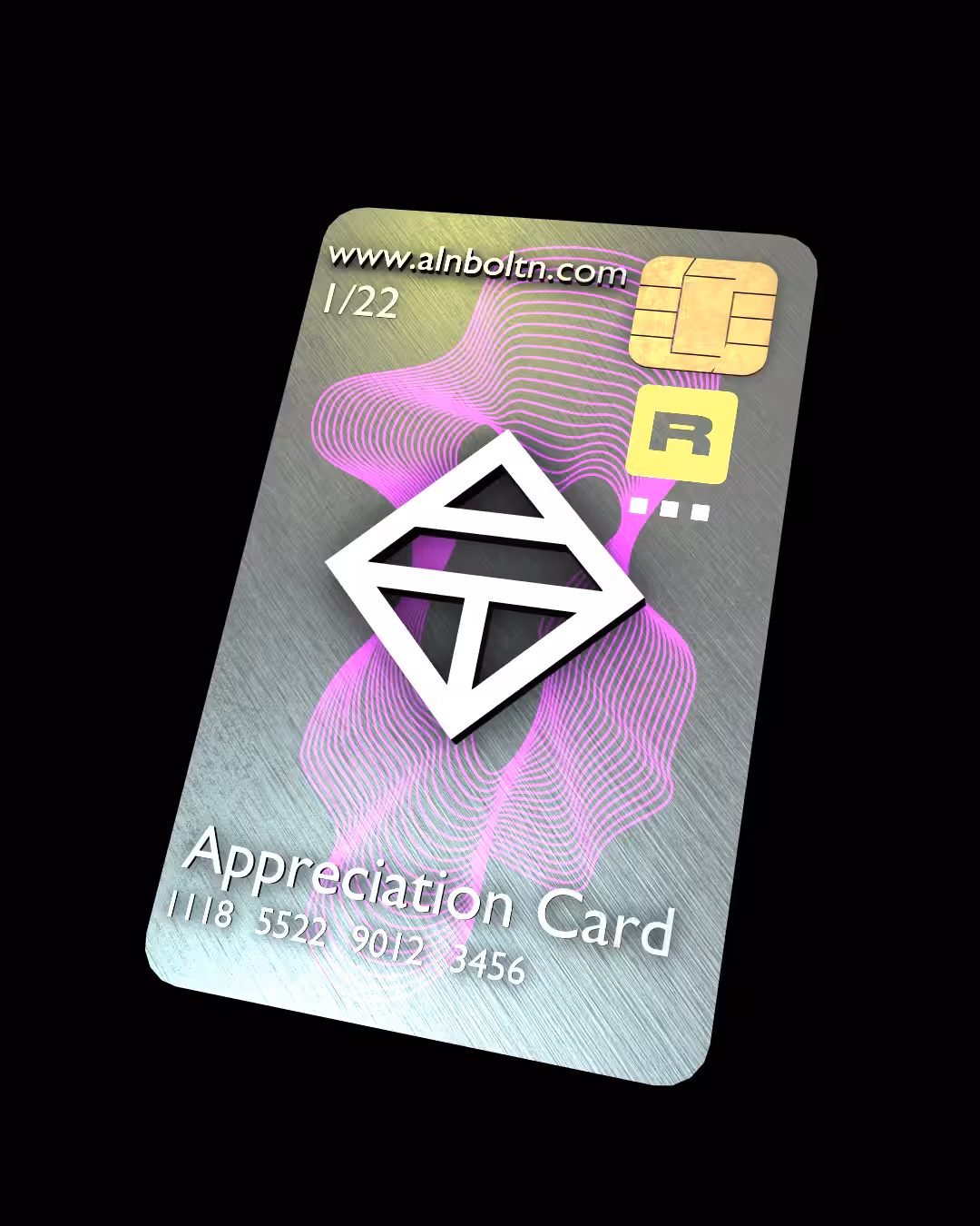 APPRECIATION CARD.