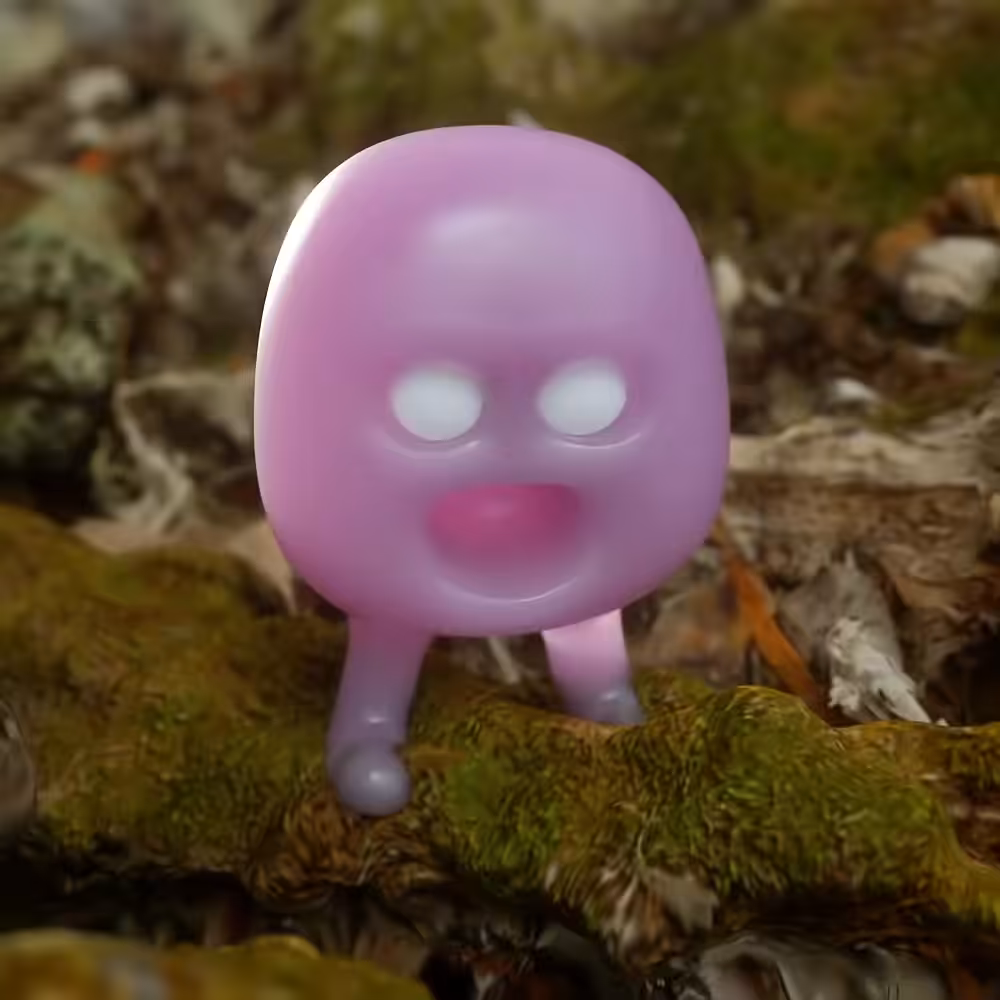 Little gummy character