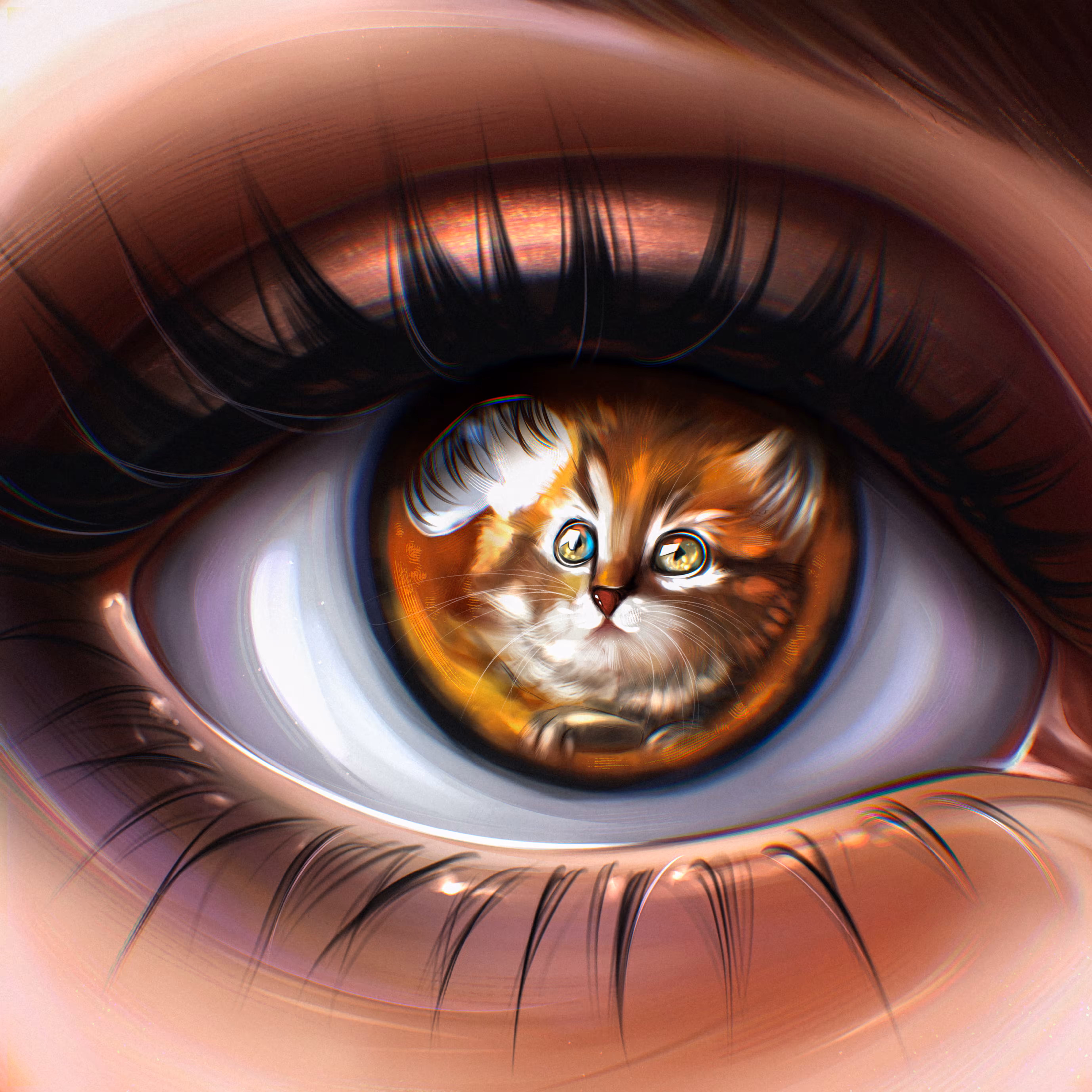 Eyes full of warmth