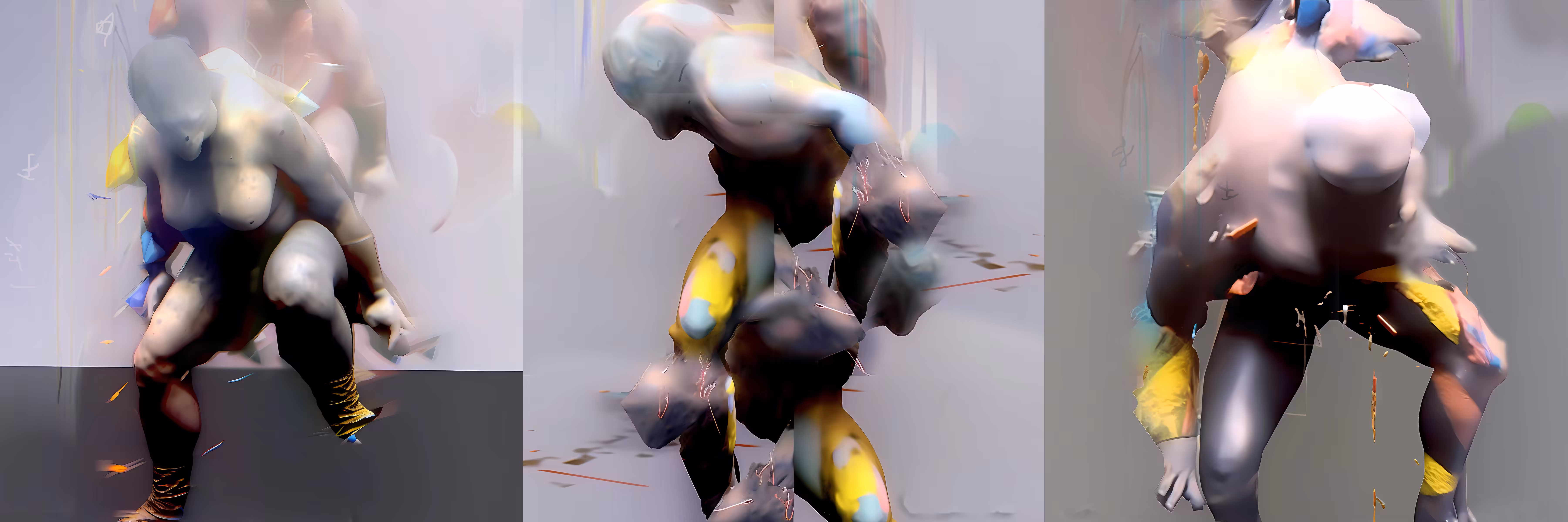 Body Haze Triptych II