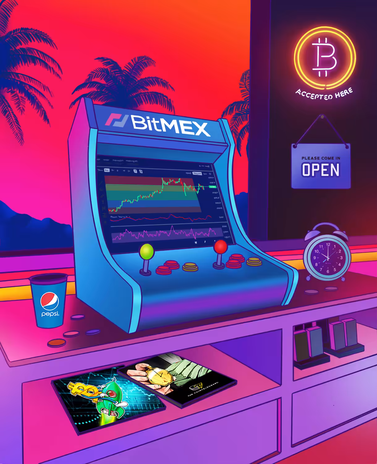 Eighties Crypto Arcade Mode