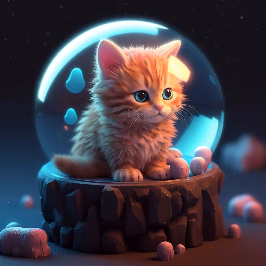 Cute kitten
