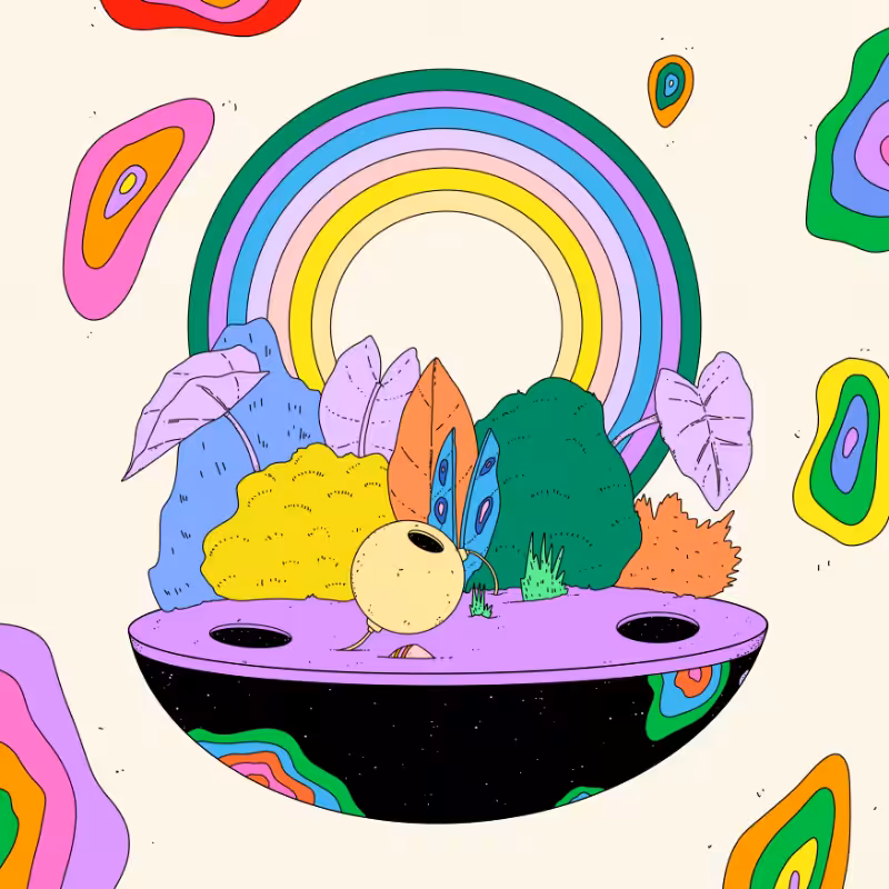 🌈🌴🪐 #74