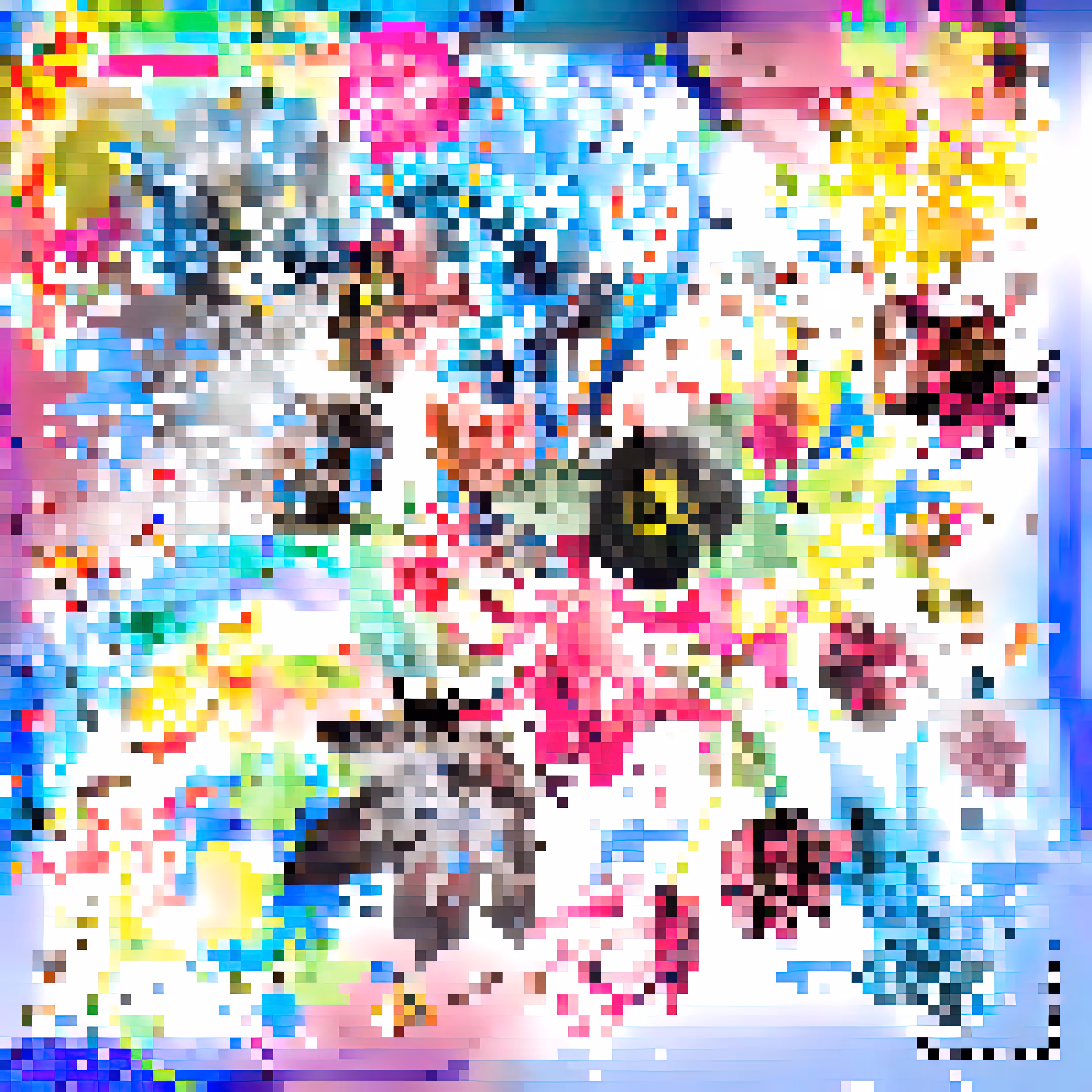 Pixel Blumen