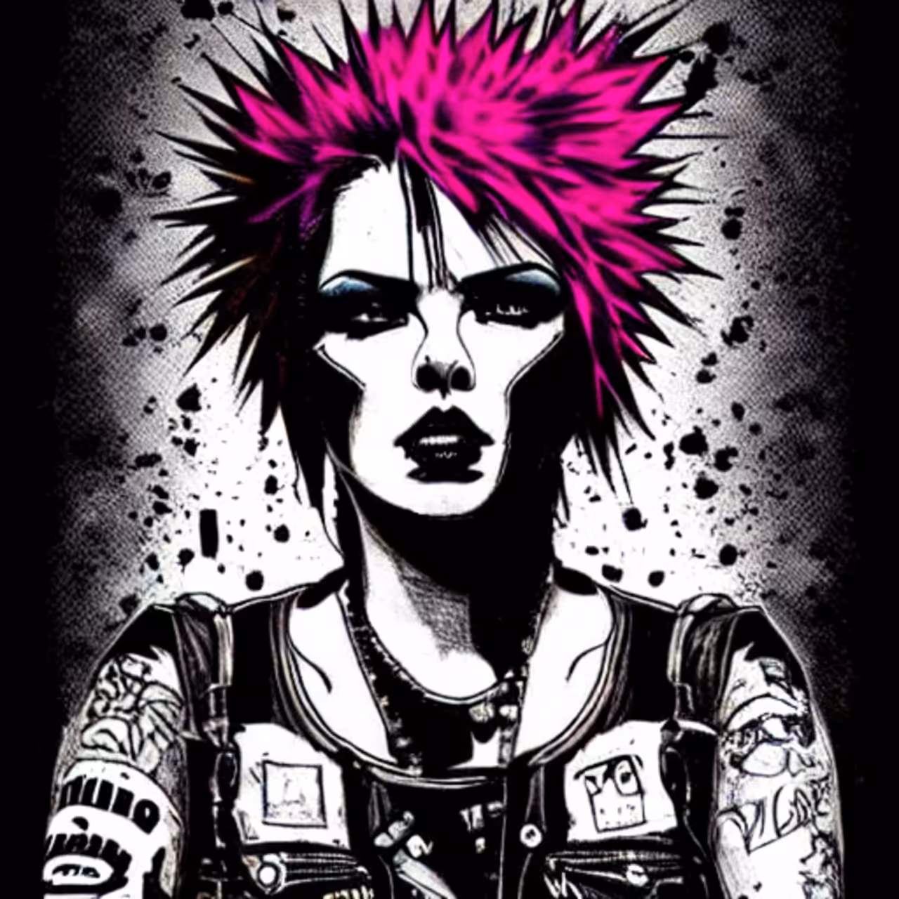Crazy Punk Art #08