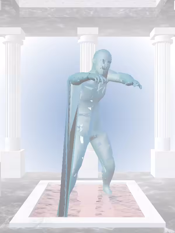 HeavenComputer: The Undying Aqua Green Man #7776