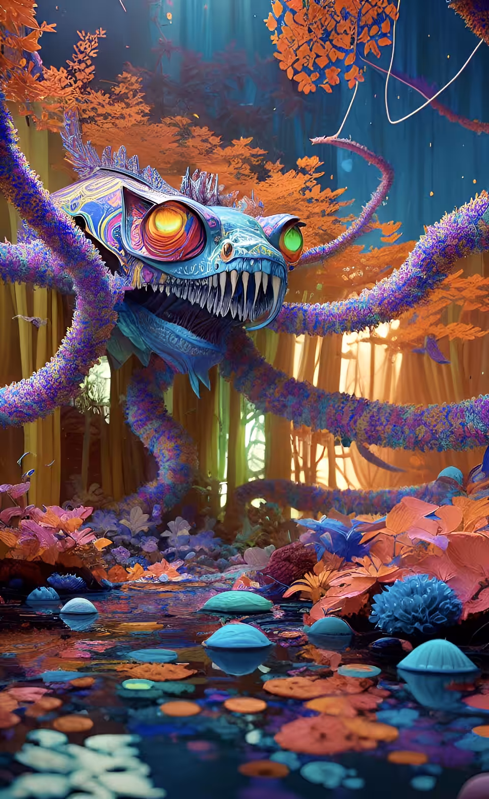 Surrealist Dreamscapes: The Fearful Id
