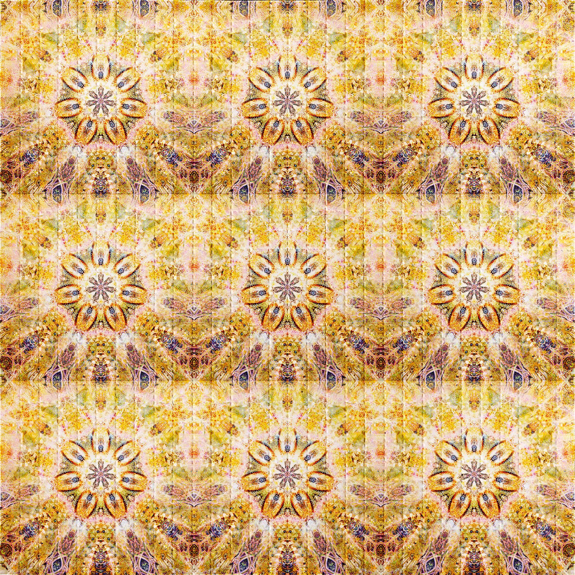 Blotter Art - Epiphany on a Sprig - 1/1 Back