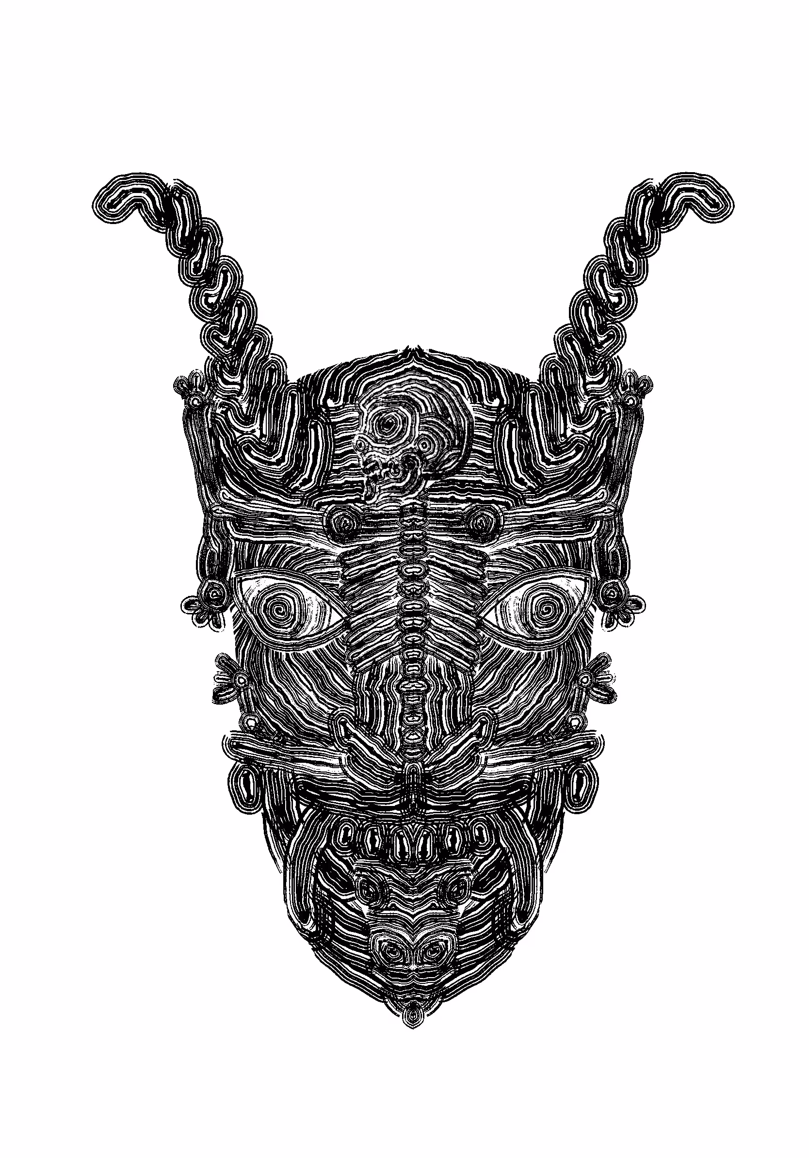 Devil mask