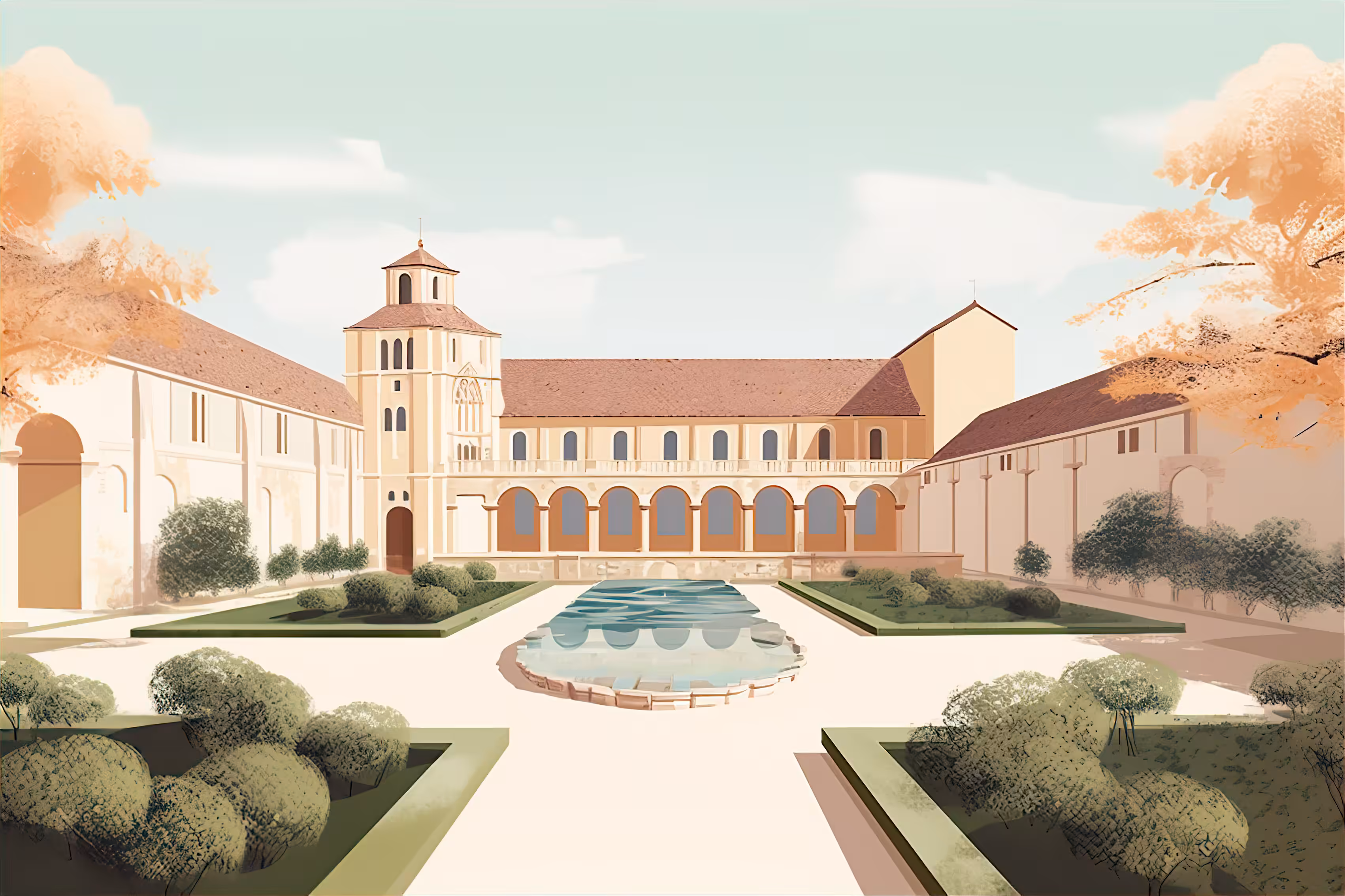 Abbaye de Fontenay 1