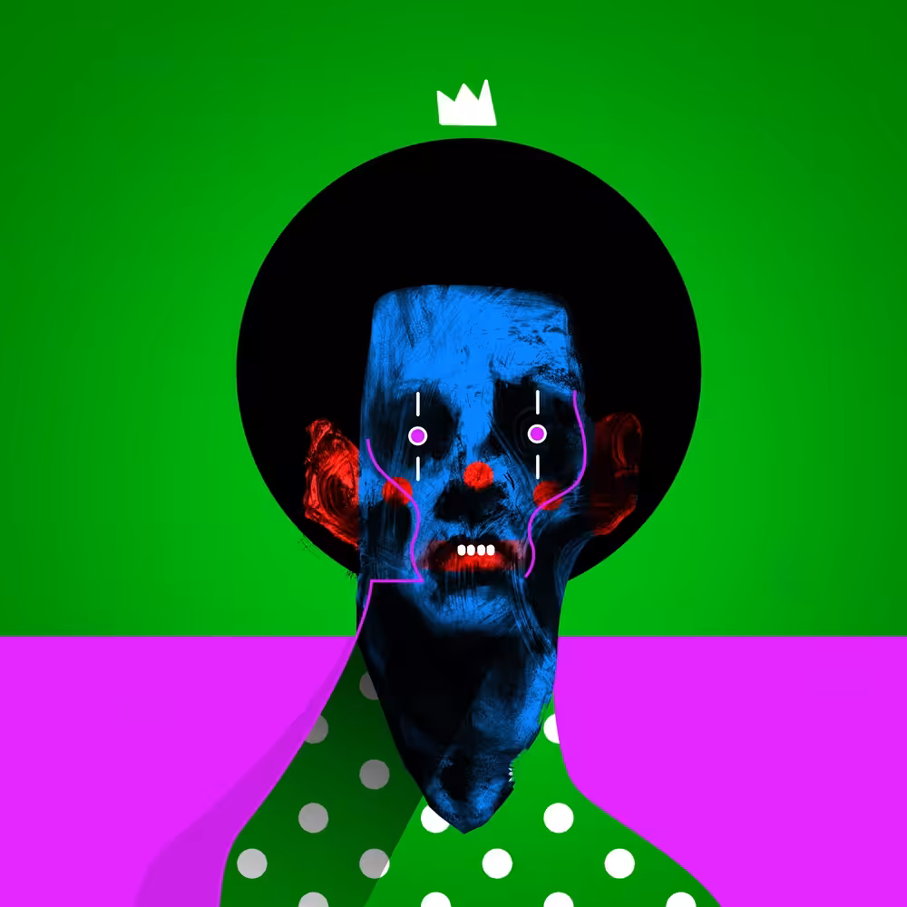 Clowns don't play guitar