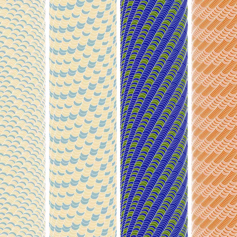 Patterns of infinity colorized #5