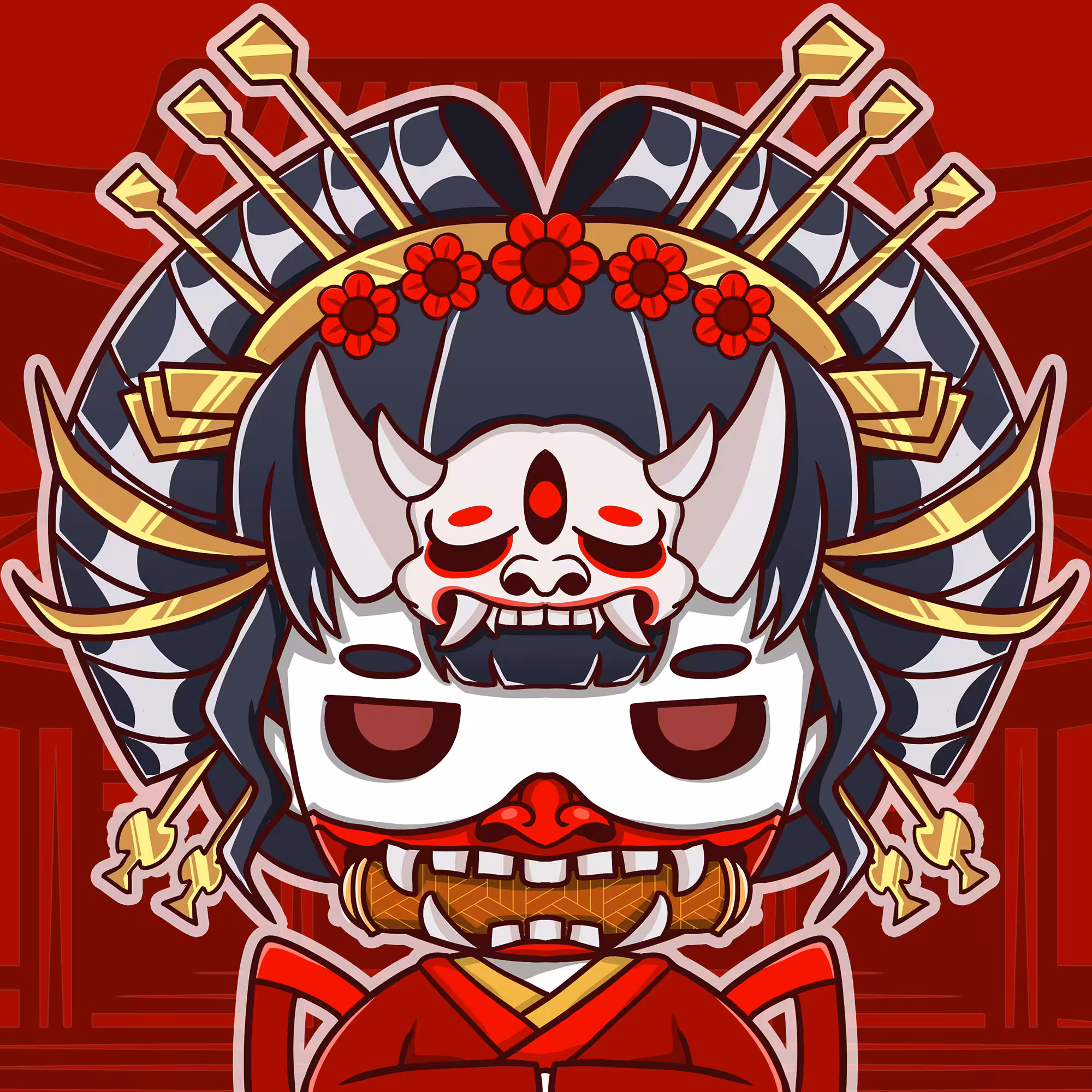 Akai Oni Girl