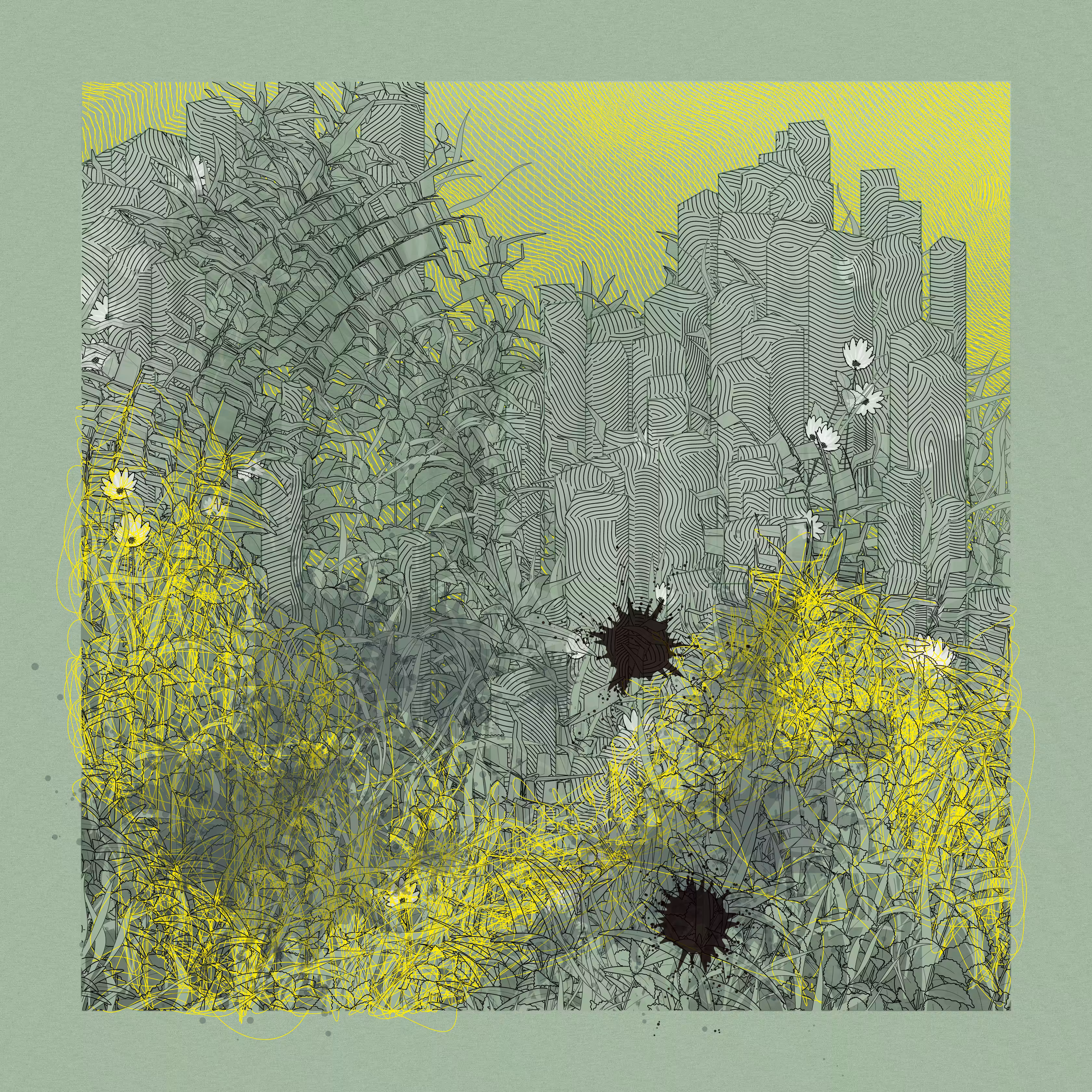 Landscape with Carbon Capture #6819