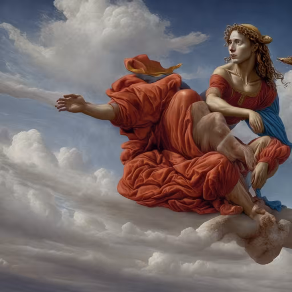 Davinart L Series: the goddess of the heavens looking into your eyes.