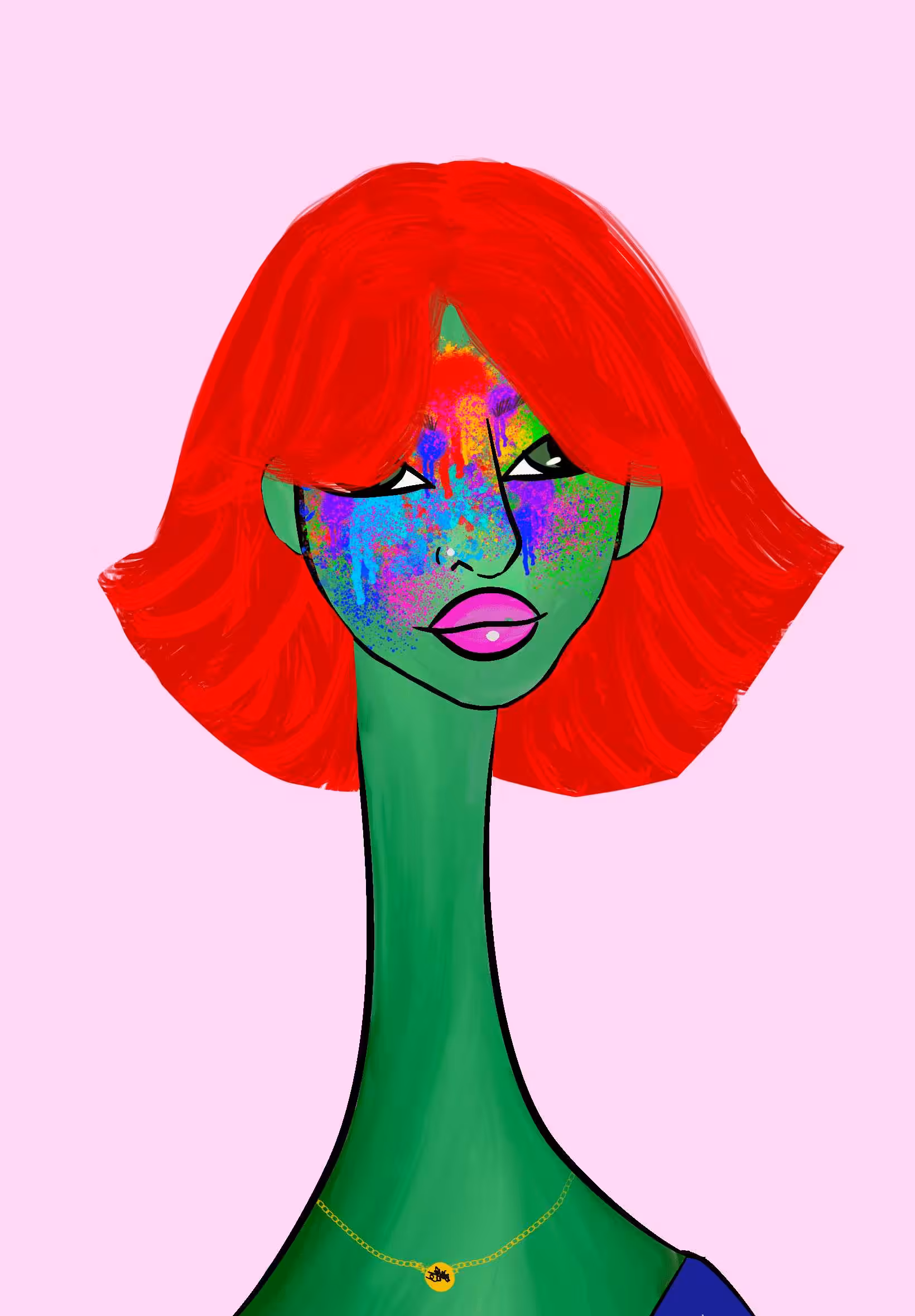 Long Neckie Ladies: Long Neckie Lady #742