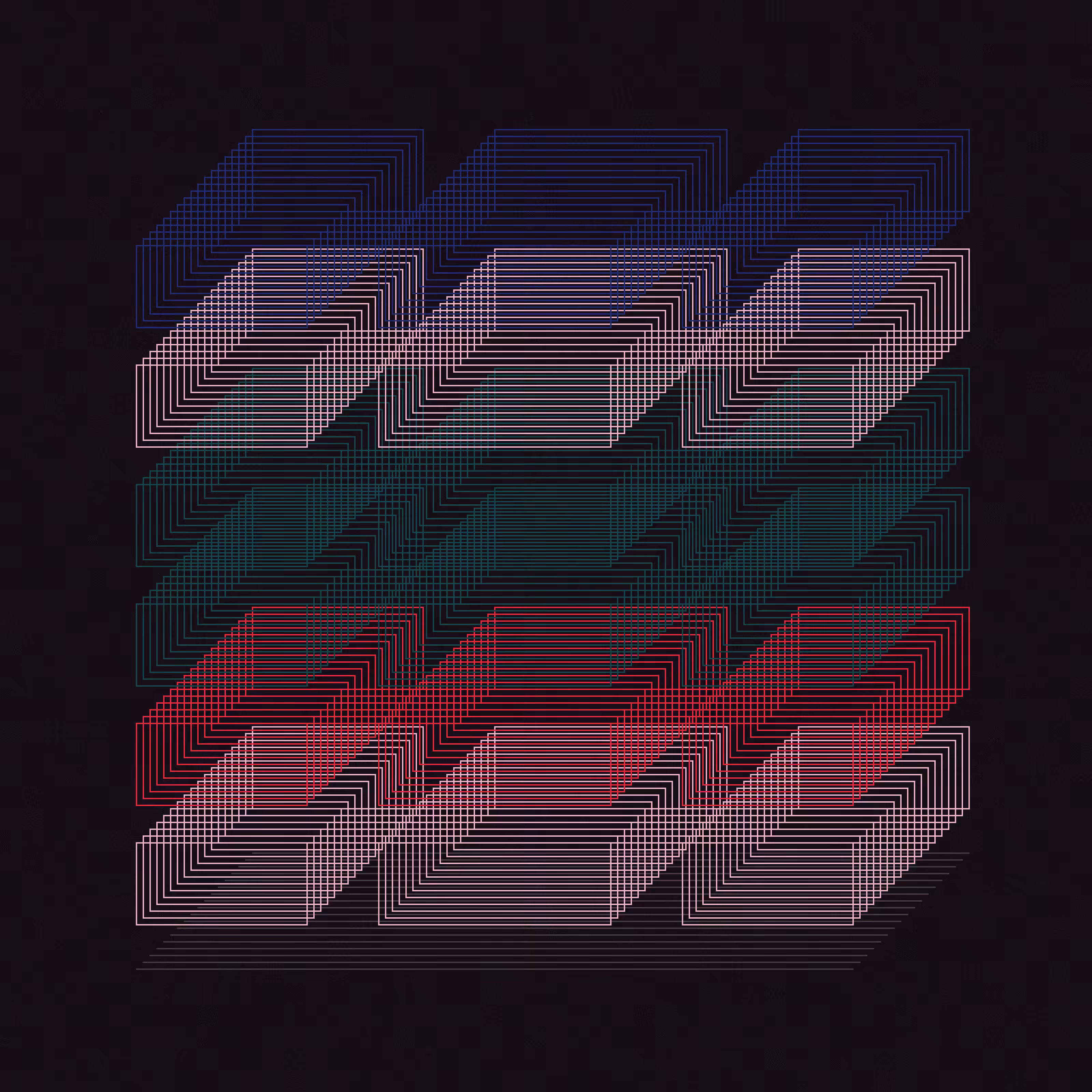 Stacking I - Genuary Edition #1